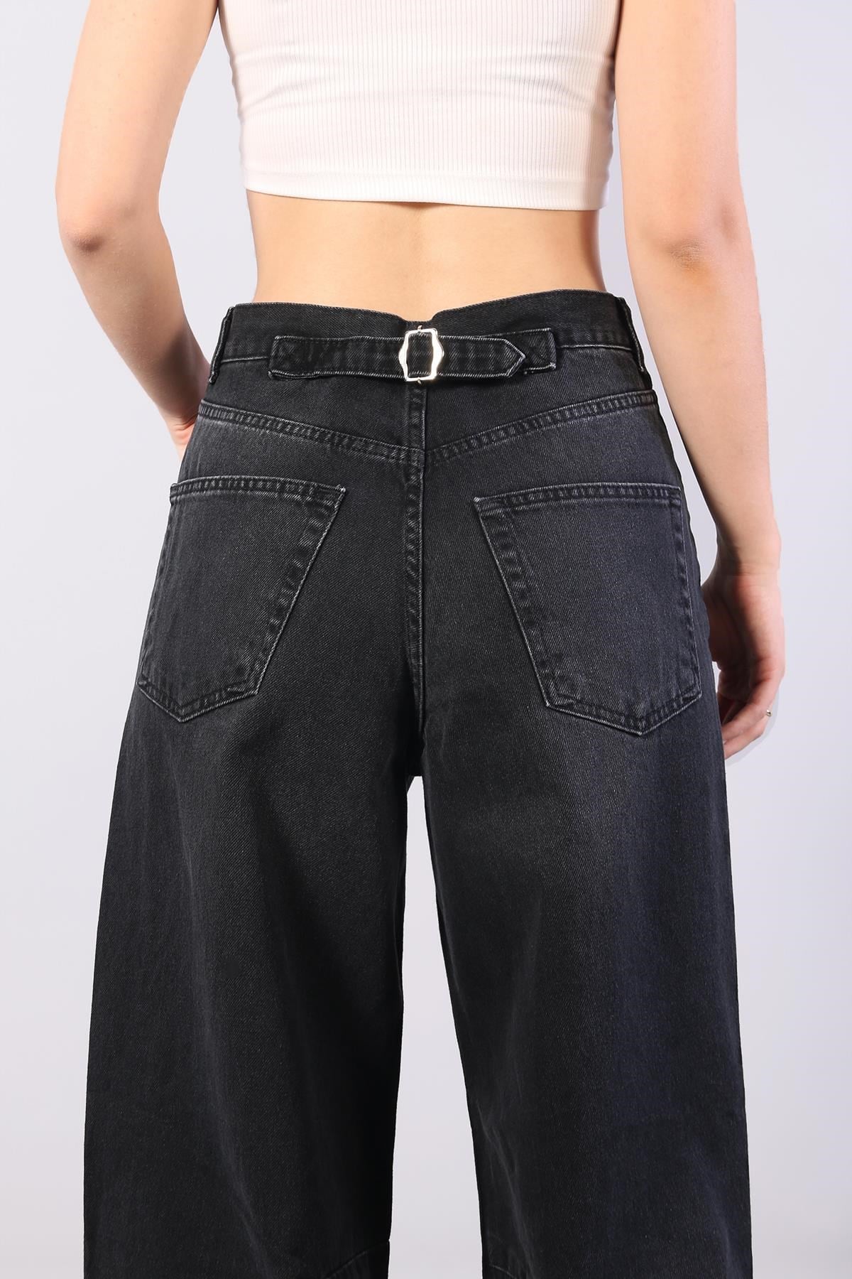 Pantolonmckanzie388 Kemer Tokalı Baggy Pantolonkadınerkek