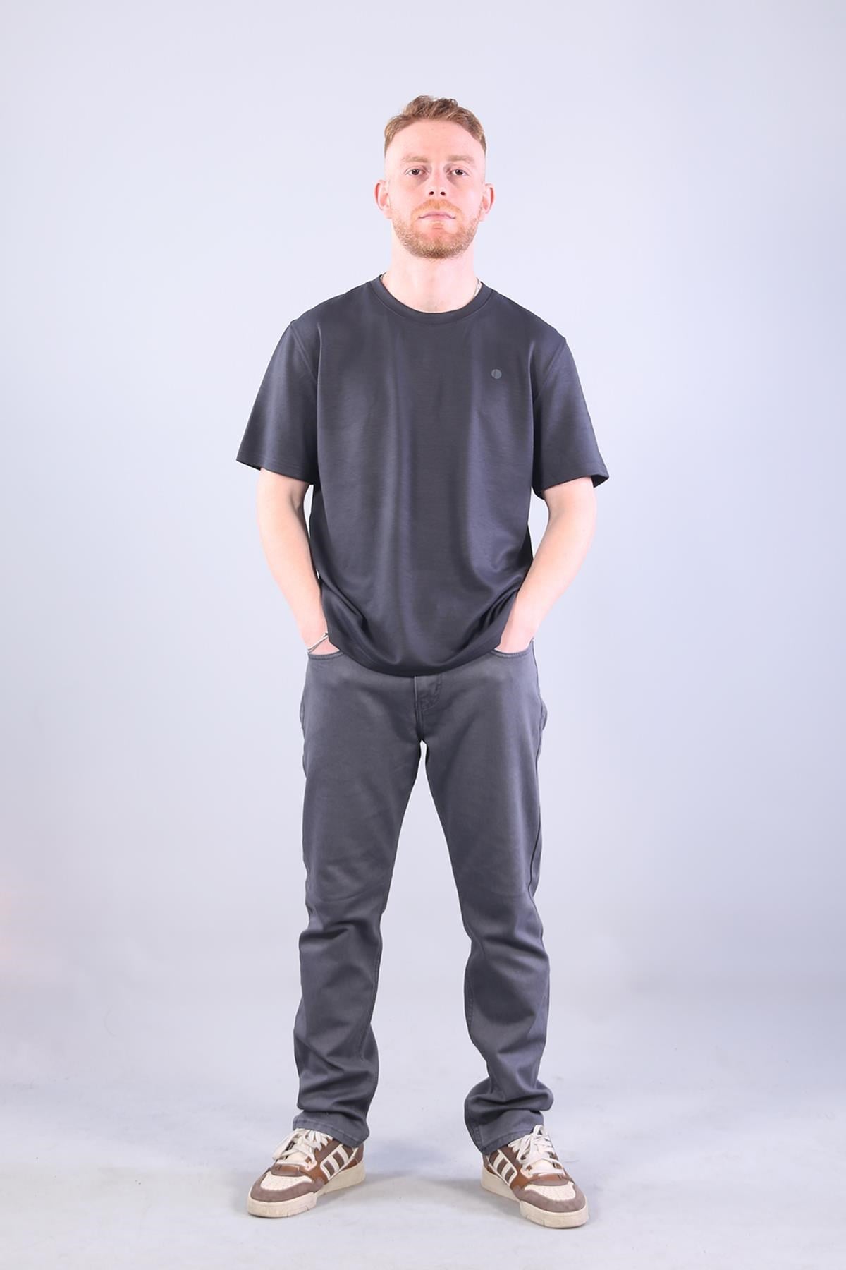 T-shirtmckanzie4028 (1229) Modal Kumaş O Yaka T-shirtkadınerkek