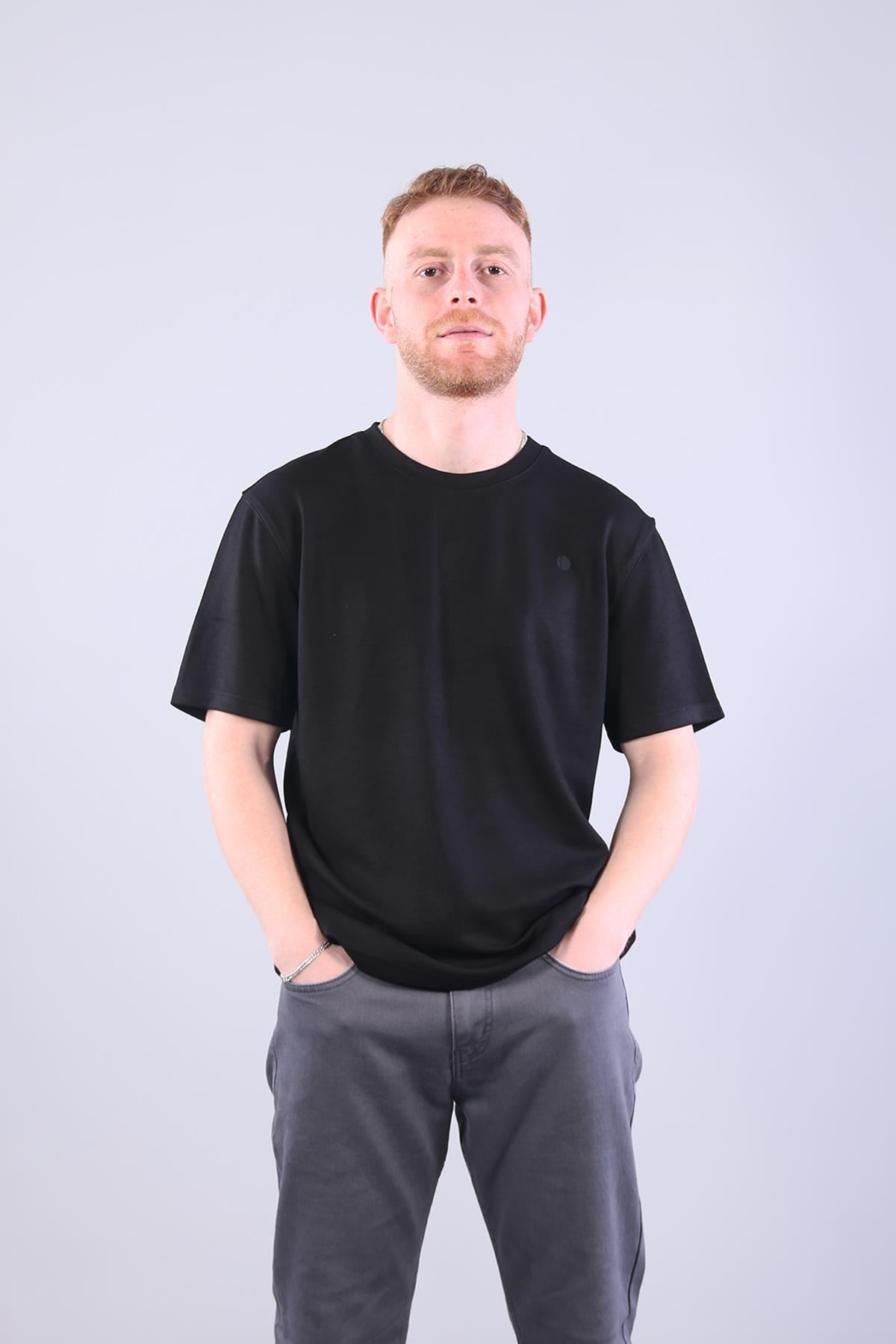 T-shirtmckanzie4028 (1229) Modal Kumaş O Yaka T-shirtkadınerkek