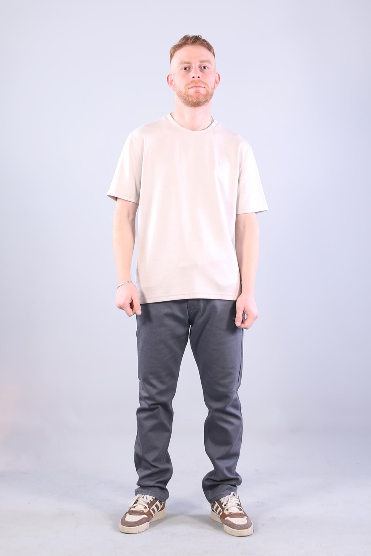 T-shirtmckanzie4028 (1229) Modal Kumaş O Yaka T-shirtkadınerkek