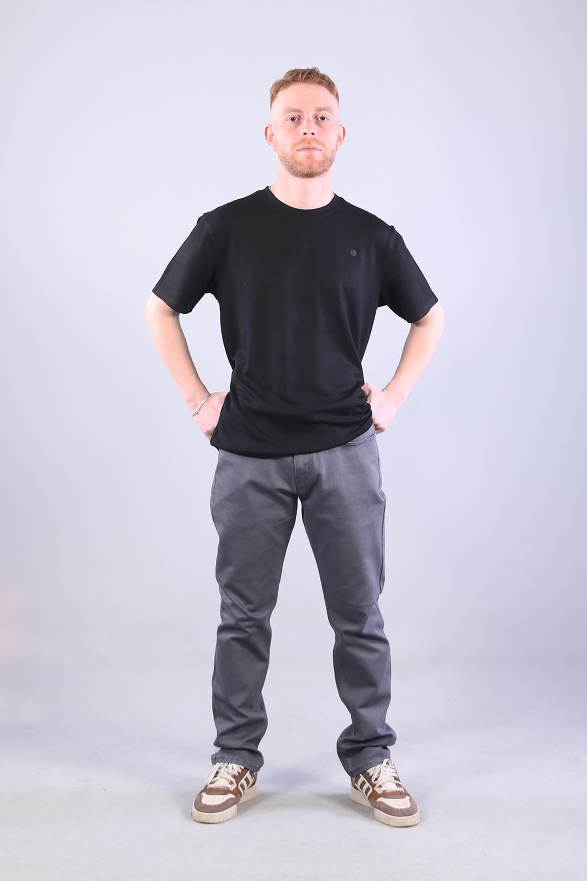 T-shirtmckanzie4028 (1229) Modal Kumaş O Yaka T-shirtkadınerkek