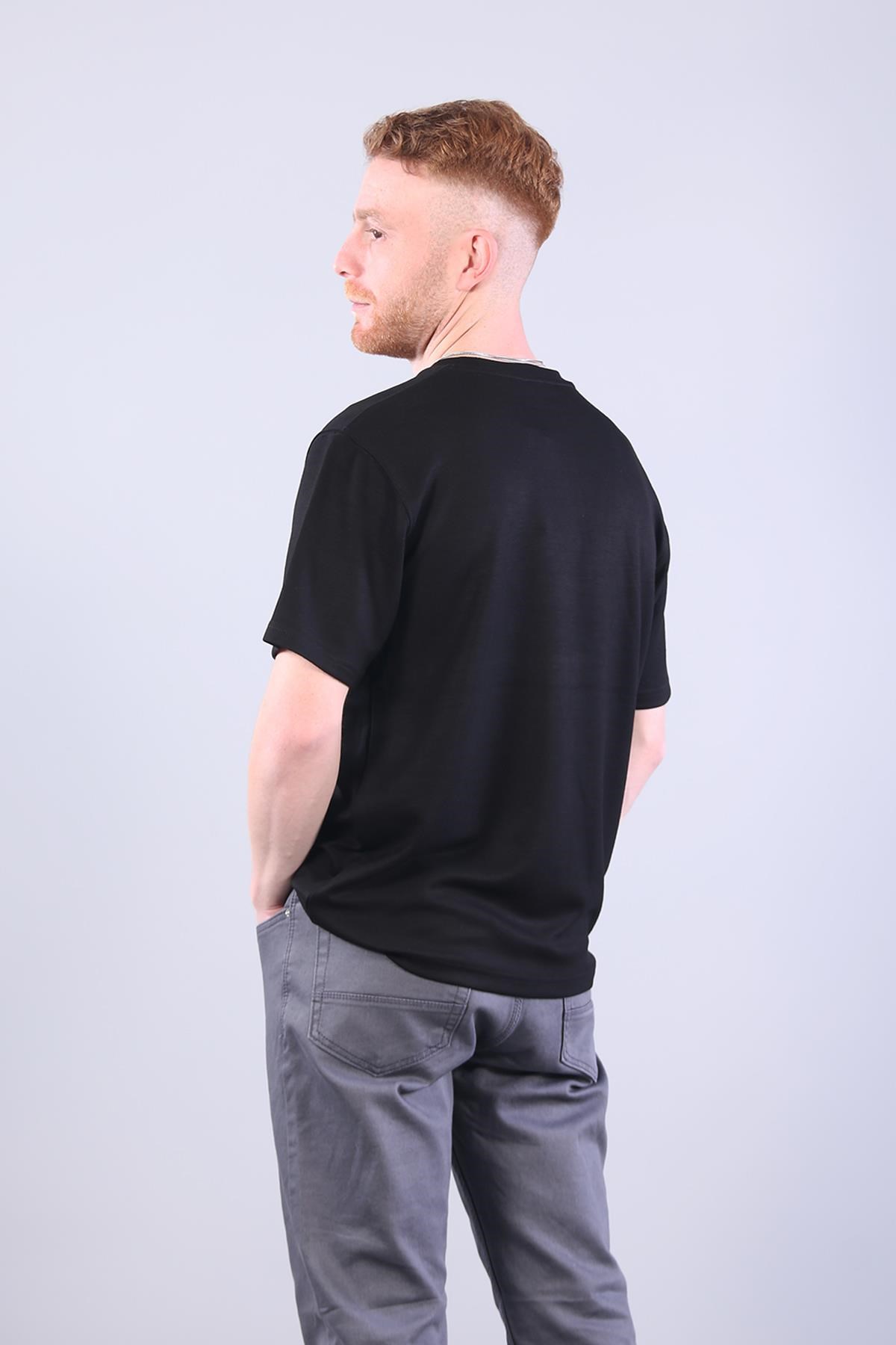 T-shirtmckanzie4028 (1229) Modal Kumaş O Yaka T-shirtkadınerkek
