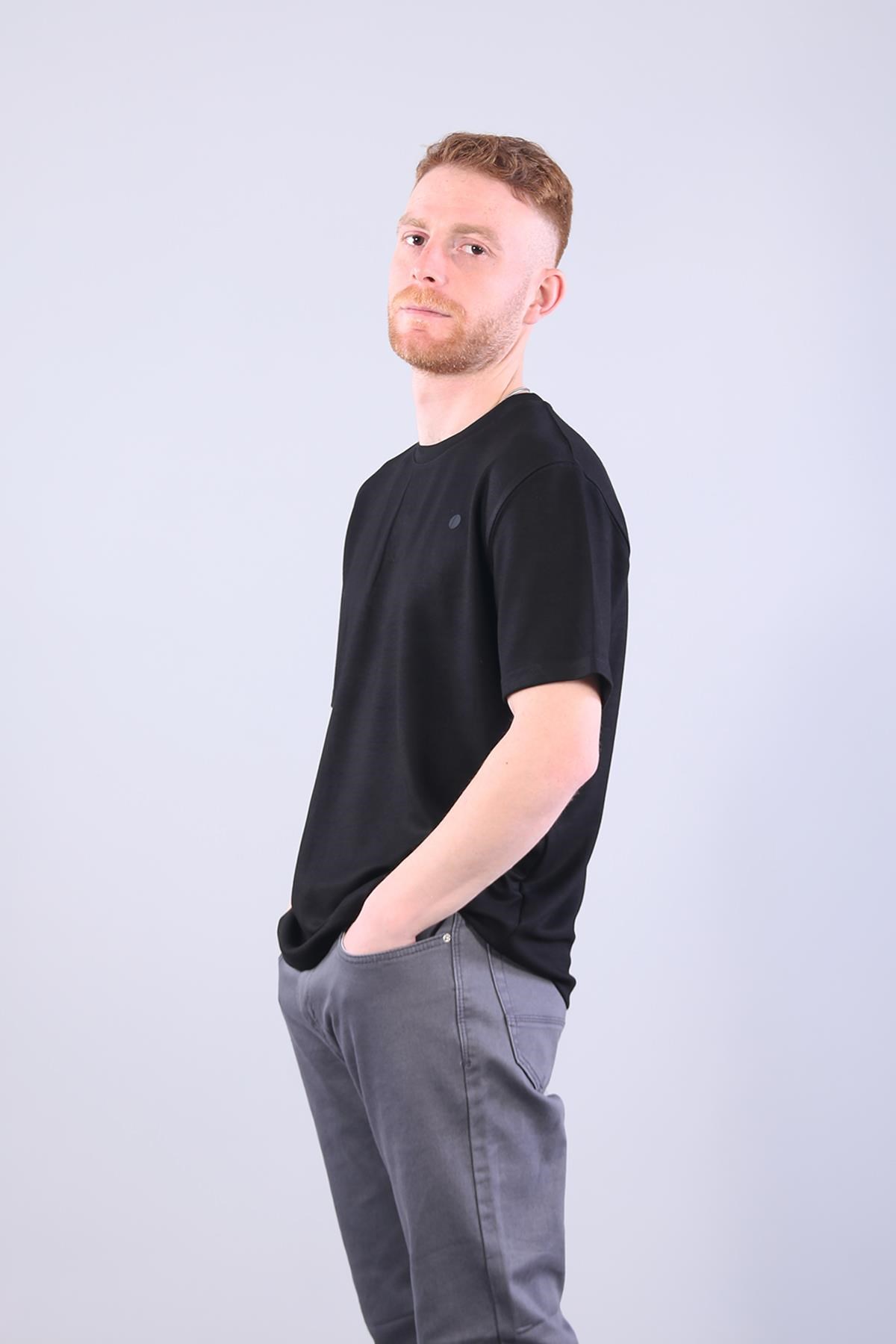 T-shirtmckanzie4028 (1229) Modal Kumaş O Yaka T-shirtkadınerkek