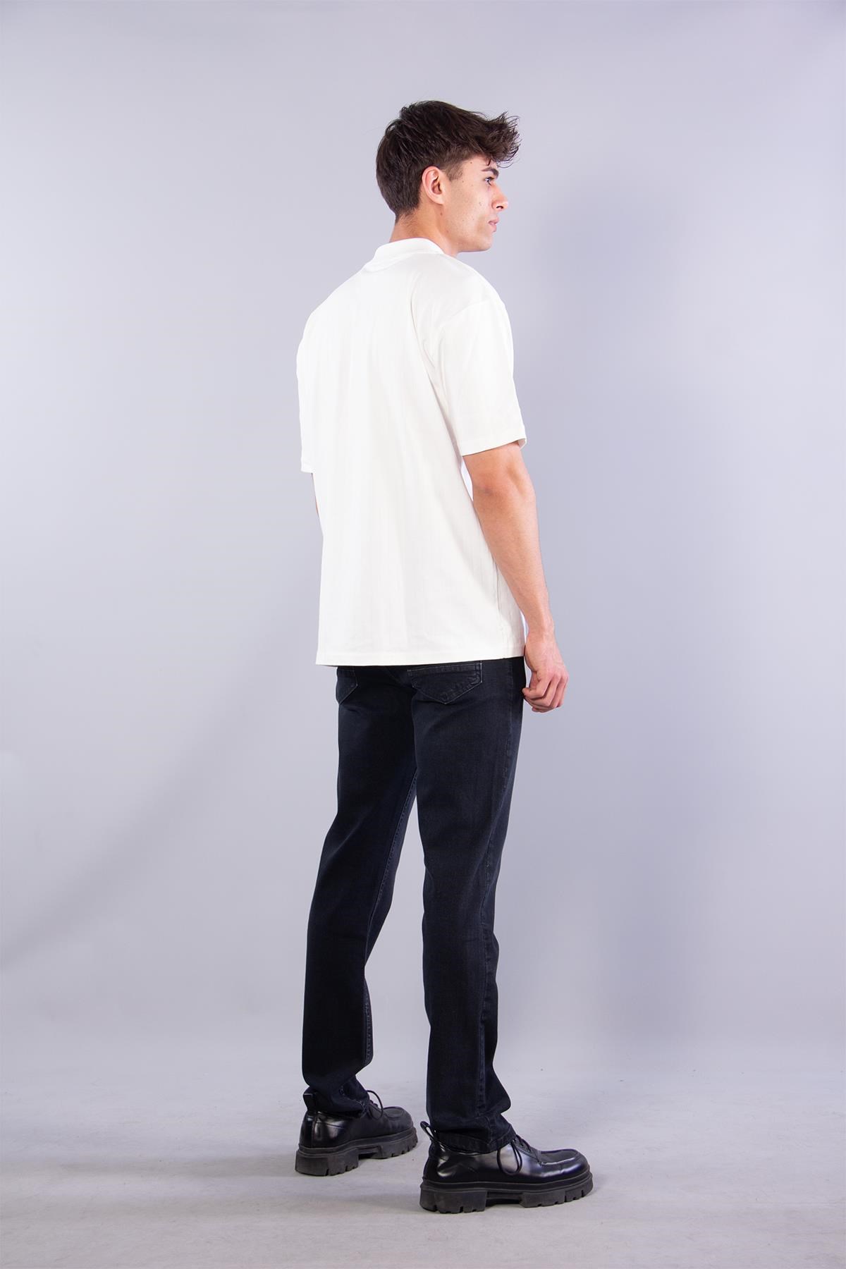 T-shirtmckanzie4051 Düğmeli Yakalı Kendinden Şeritli T-shirtkadınerkek