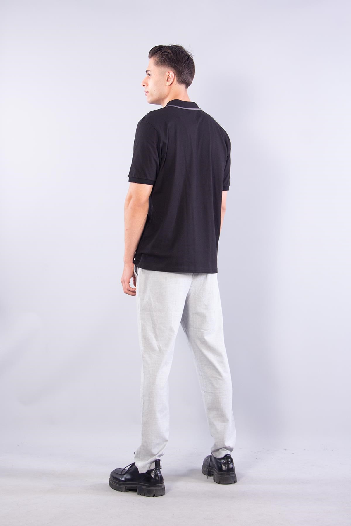 T-shirtmckanzie4062 Polo Yaka Fermuarlı T-shirtkadınerkek