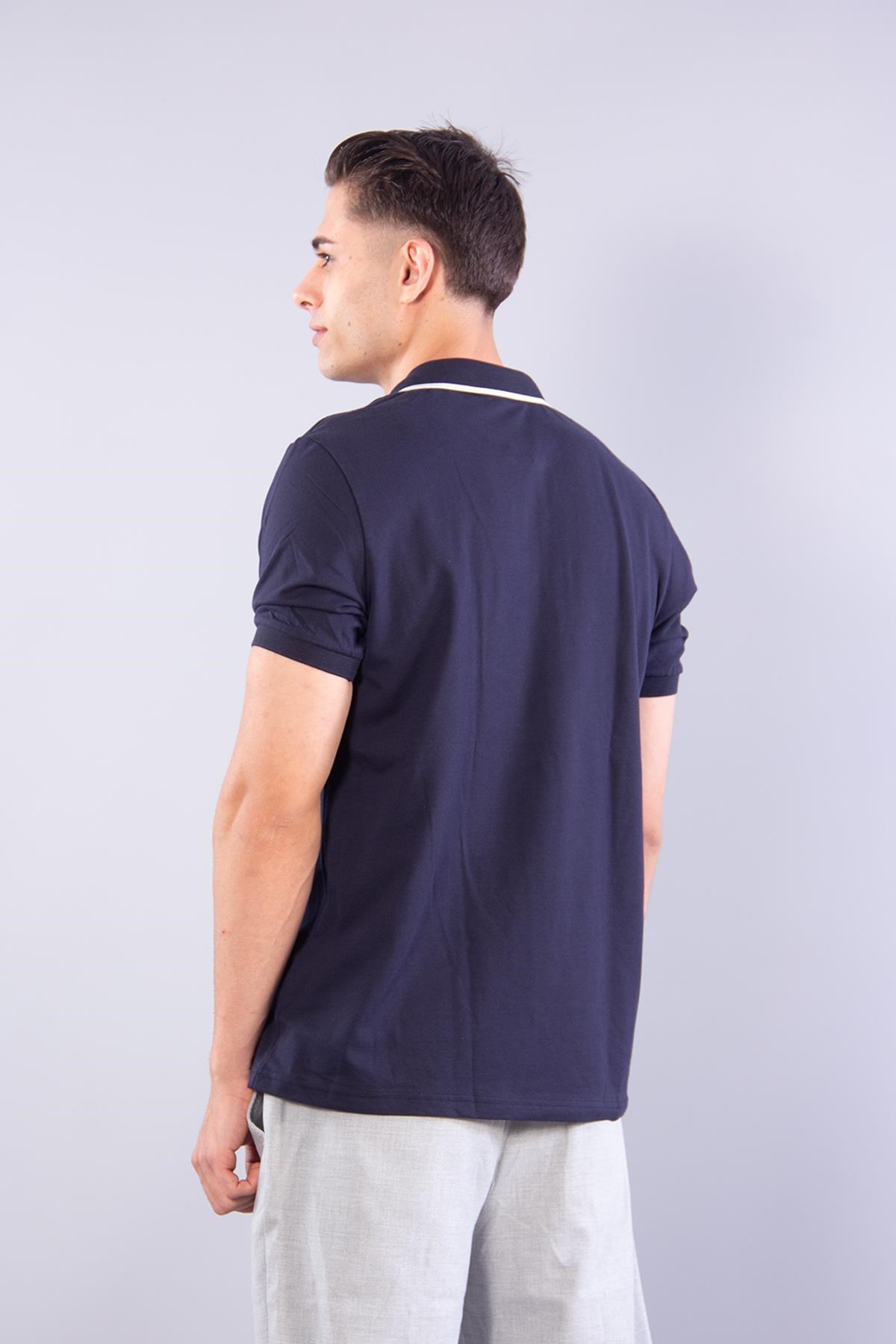 T-shirtmckanzie4062 Polo Yaka Fermuarlı T-shirtkadınerkek