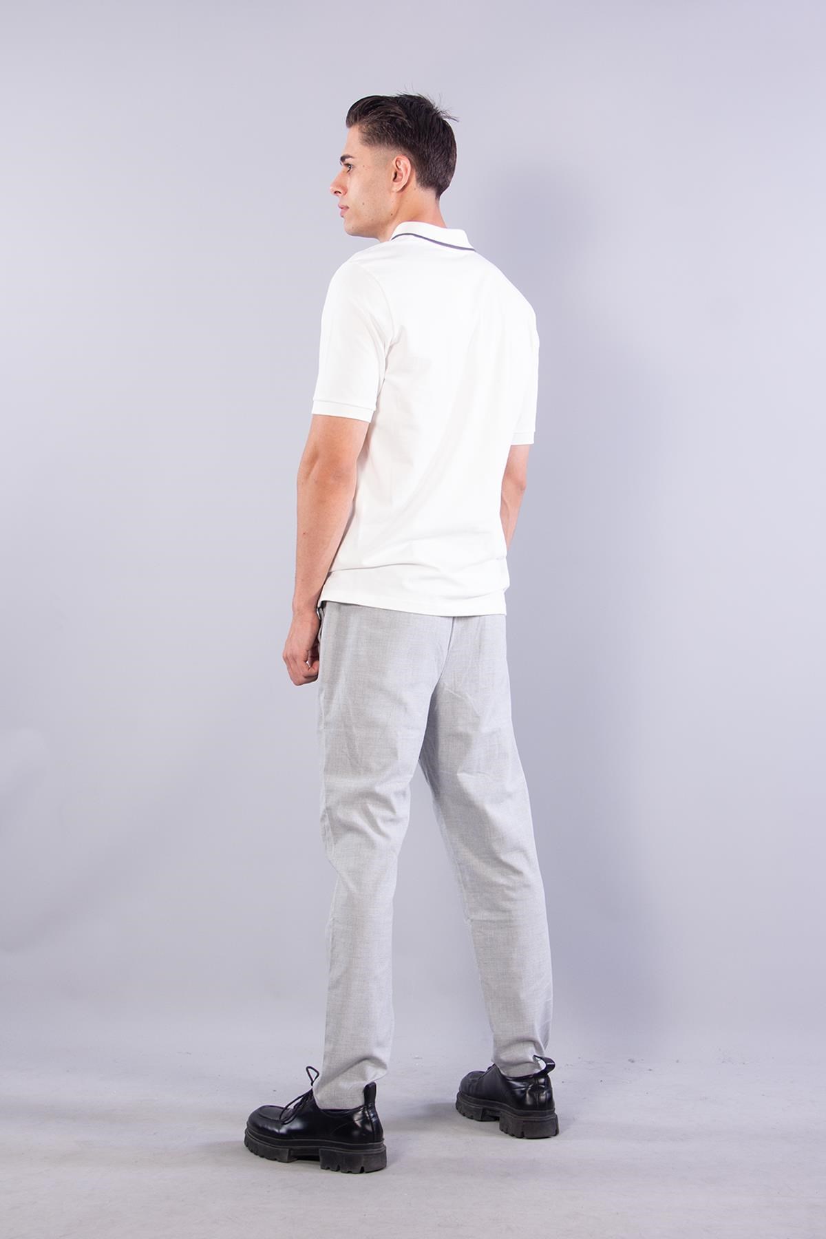 T-shirtmckanzie4062 Polo Yaka Fermuarlı T-shirtkadınerkek
