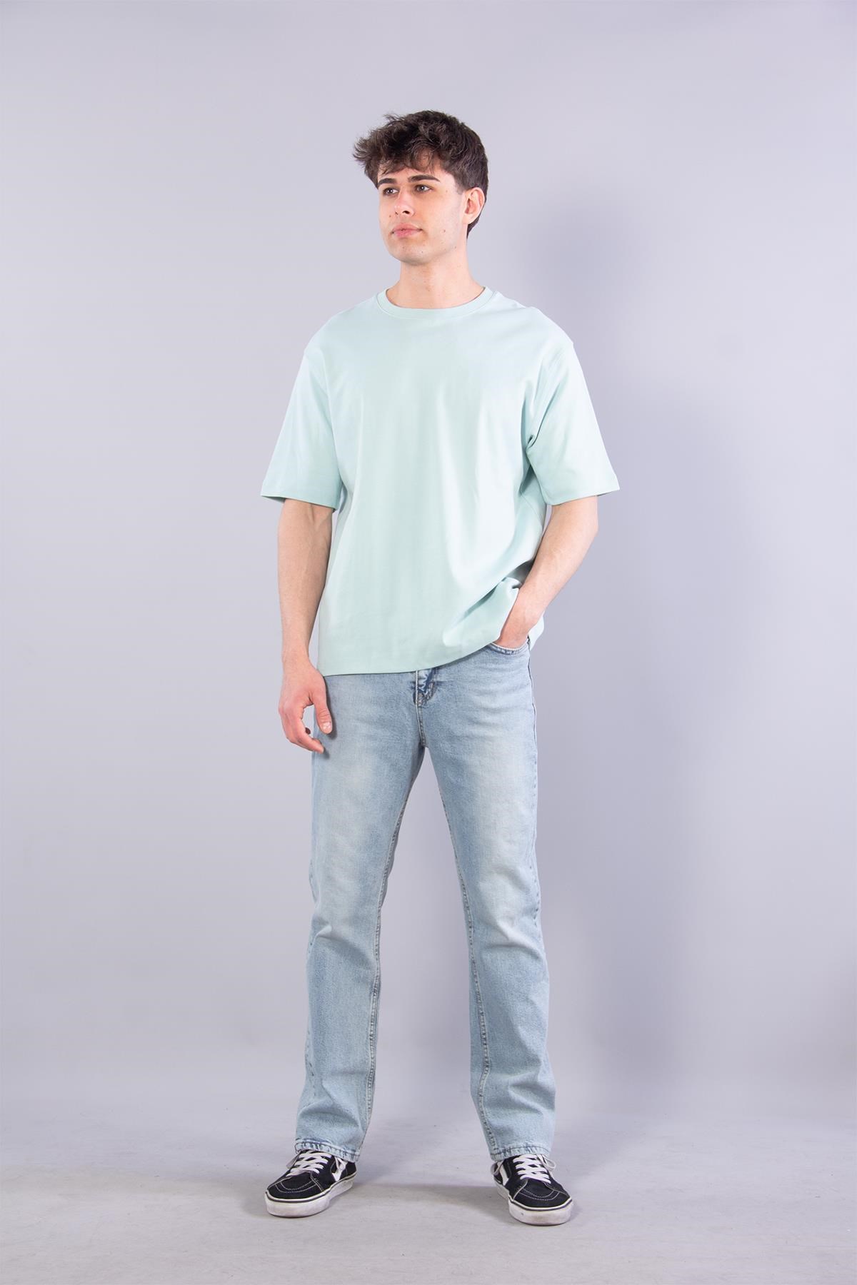 T-shirtmckanzie4114 O Yaka 36/1 Kumaş T-shirtkadınerkek