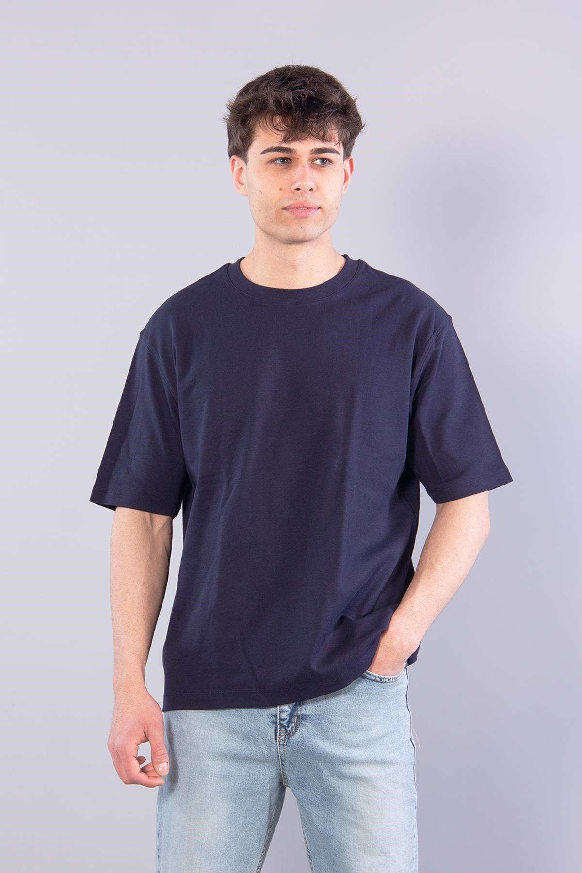 T-shirtmckanzie4114 O Yaka 36/1 Kumaş T-shirtkadınerkek
