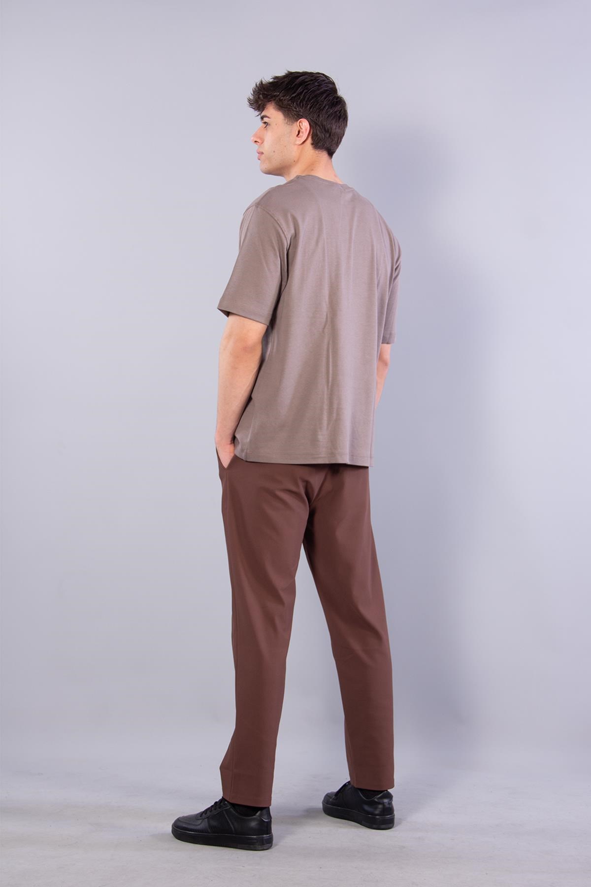T-shirtmckanzie4114 O Yaka 36/1 Kumaş T-shirtkadınerkek