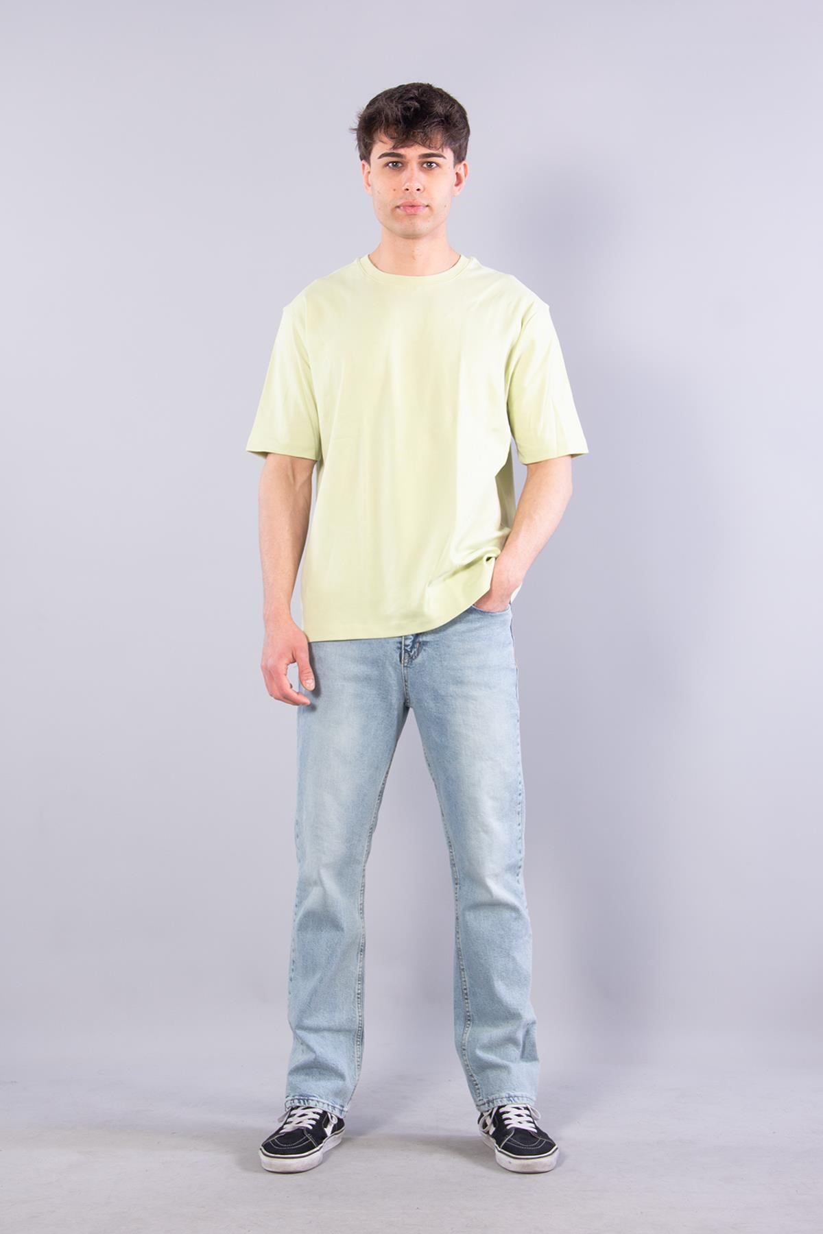 T-shirtmckanzie4114 O Yaka 36/1 Kumaş T-shirtkadınerkek