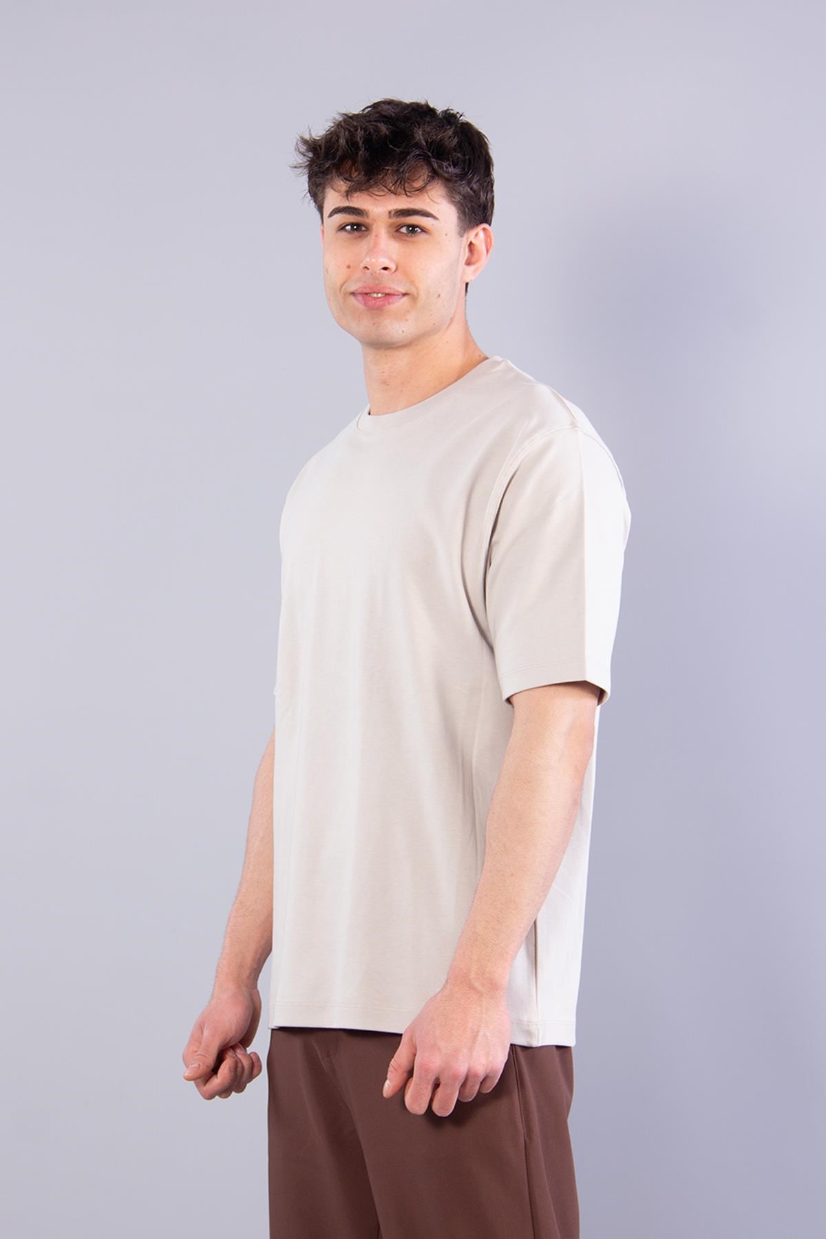 T-shirtmckanzie4114 O Yaka 36/1 Kumaş T-shirtkadınerkek