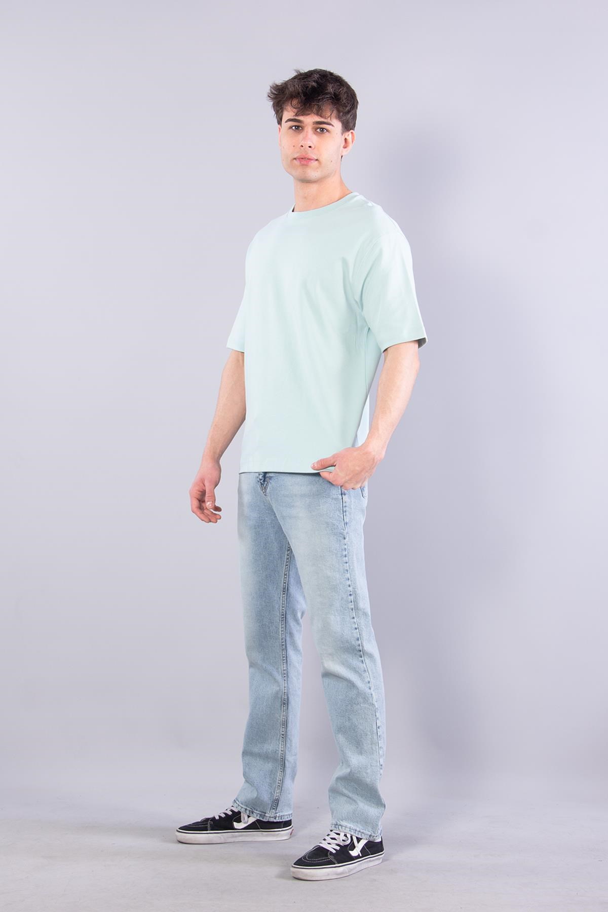 T-shirtmckanzie4114 O Yaka 36/1 Kumaş T-shirtkadınerkek