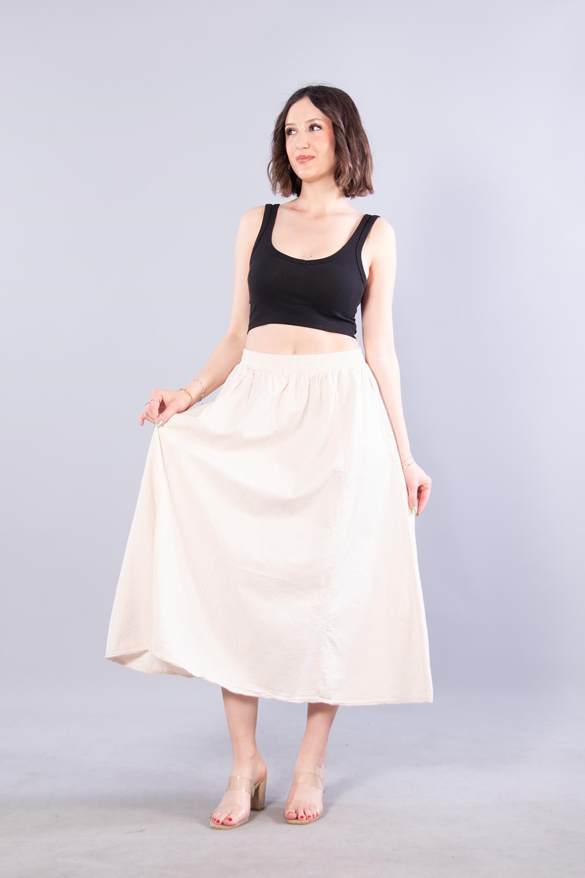 Etekmckanzie4449 Poplin Uzun Etekkadınerkek