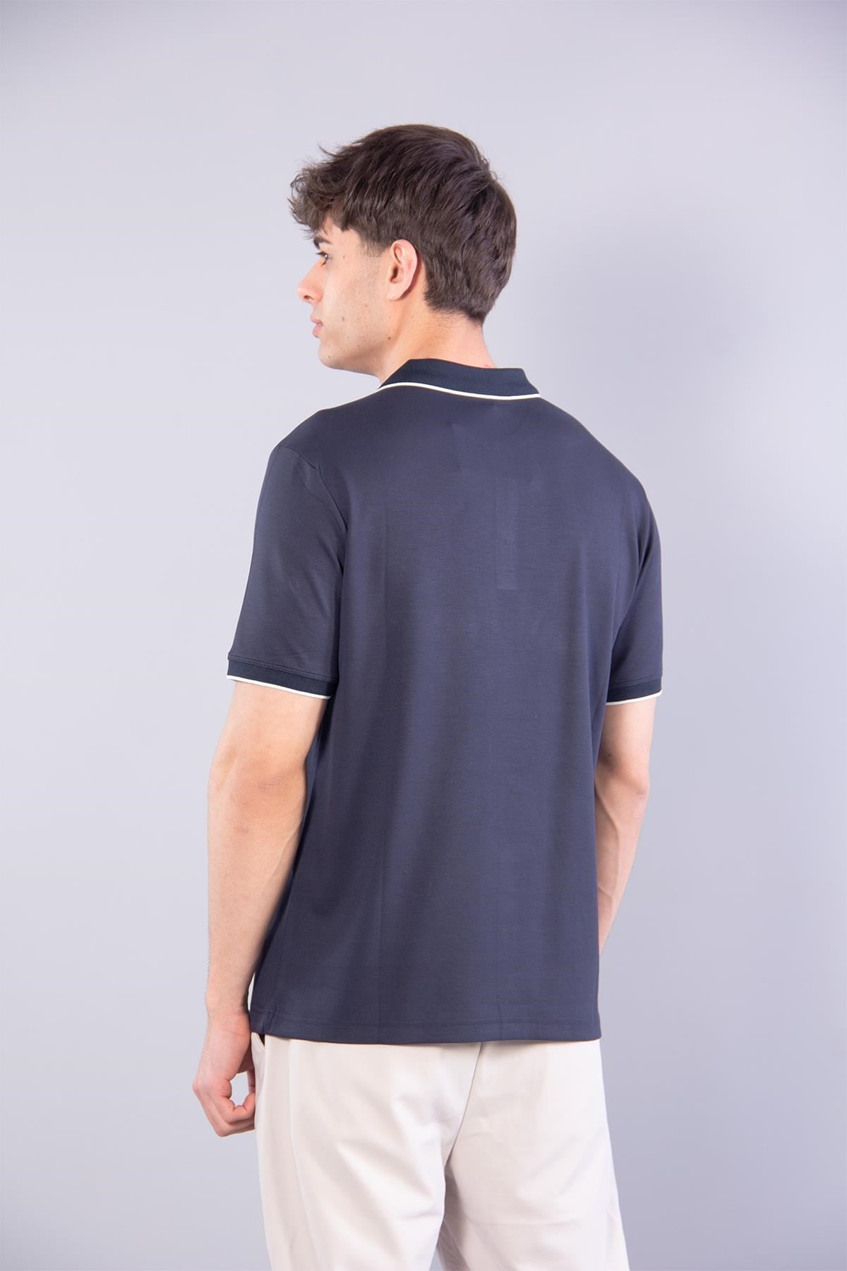 T-shirtmckanzie4626 Modal Omuz Parçalı Yakalı T-shirtkadınerkek