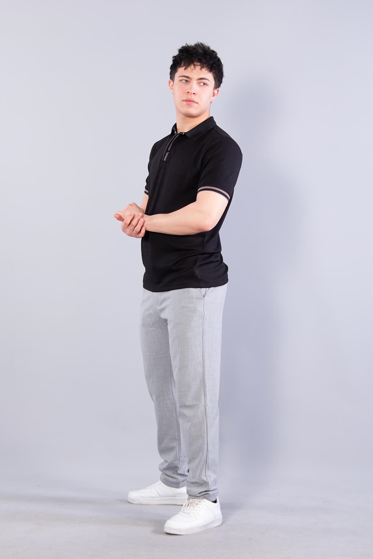 T-shirtmckanzie4667 Yakalı Modal T-shirtkadınerkek