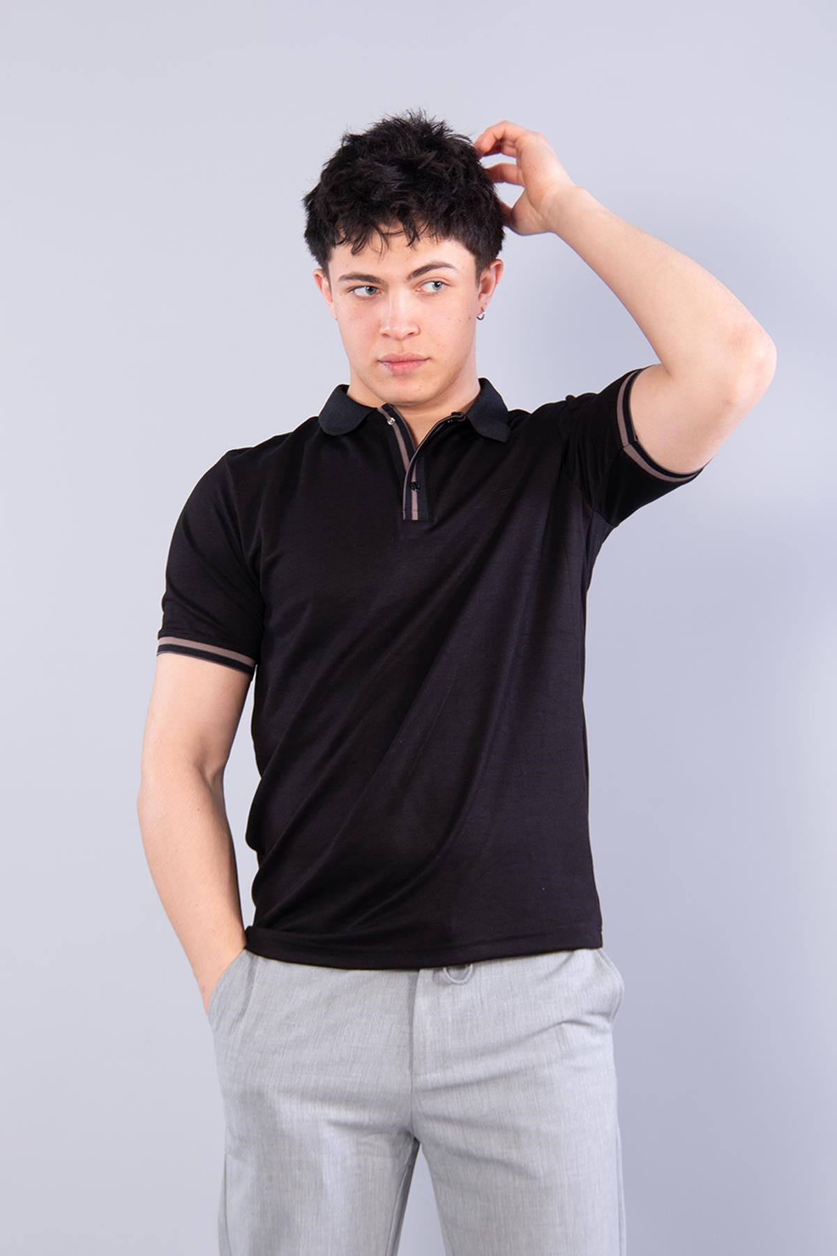 T-shirtmckanzie4667 Yakalı Modal T-shirtkadınerkek