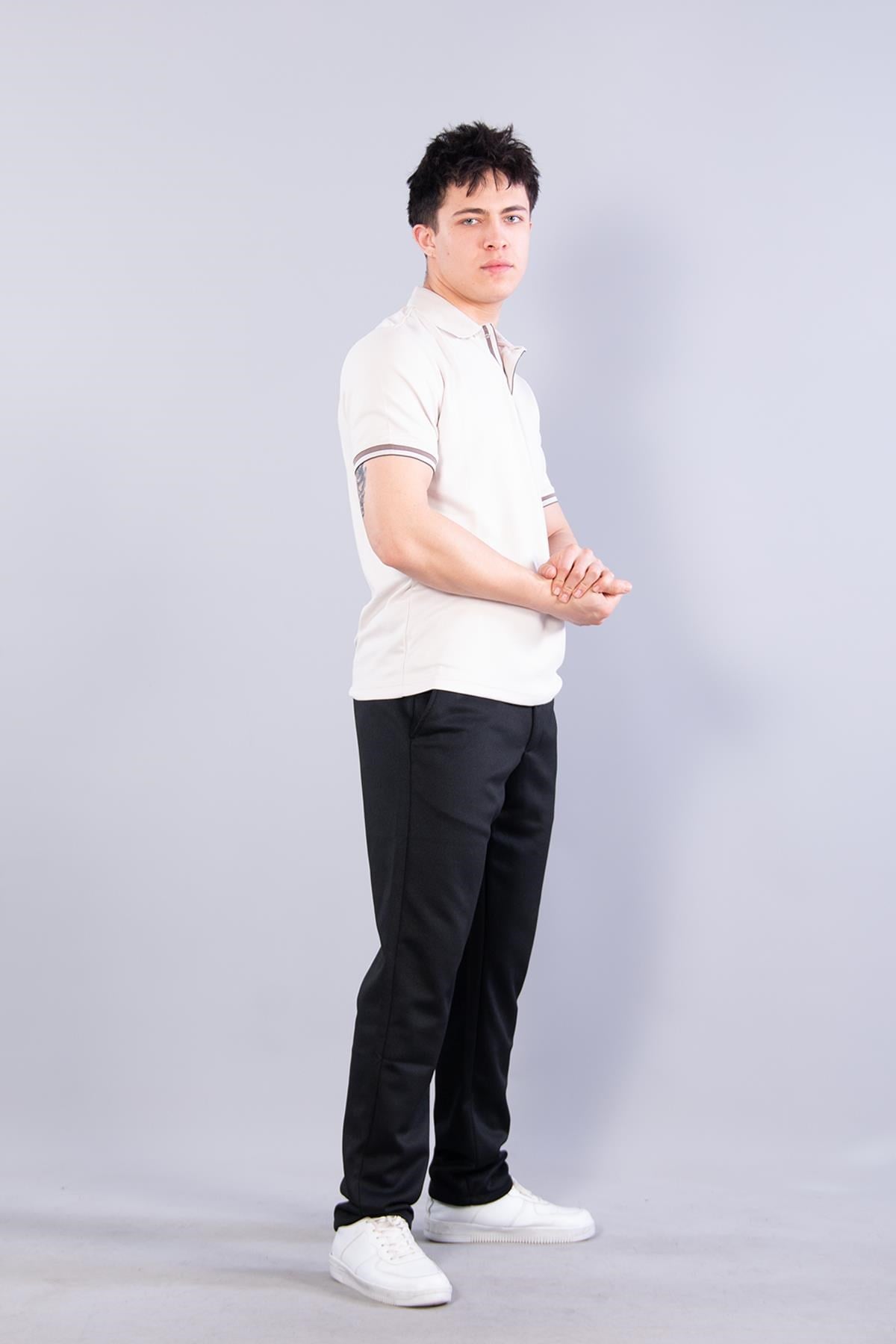T-shirtmckanzie4667 Yakalı Modal T-shirtkadınerkek