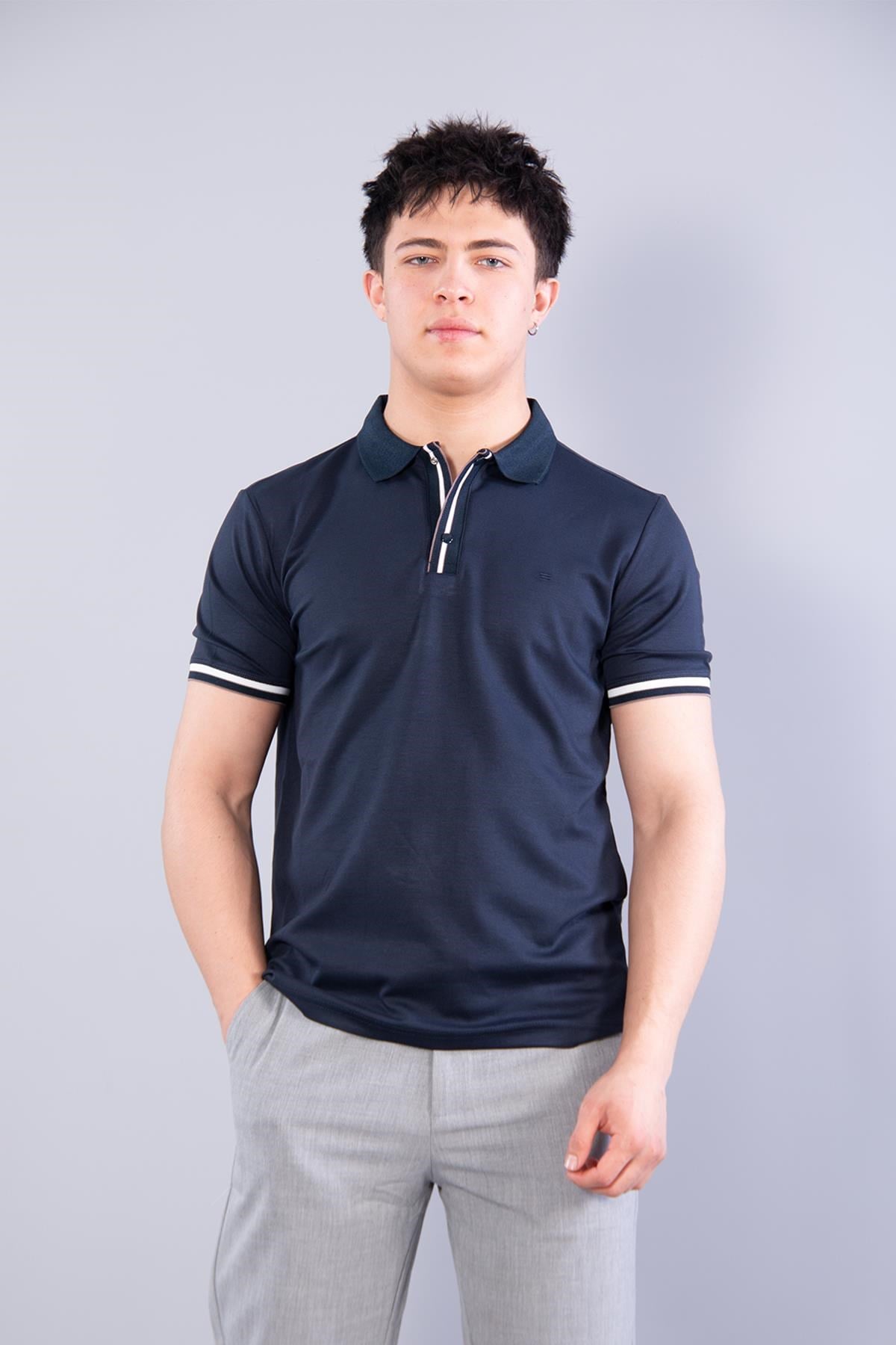 T-shirtmckanzie4667 Yakalı Modal T-shirtkadınerkek