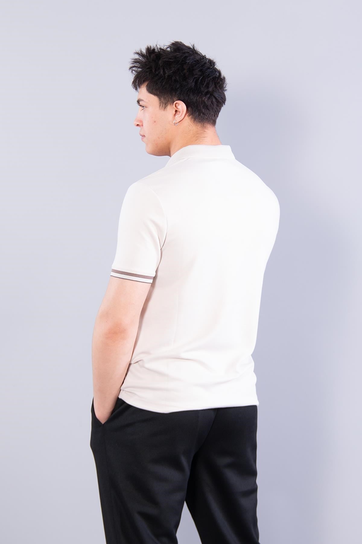 T-shirtmckanzie4667 Yakalı Modal T-shirtkadınerkek