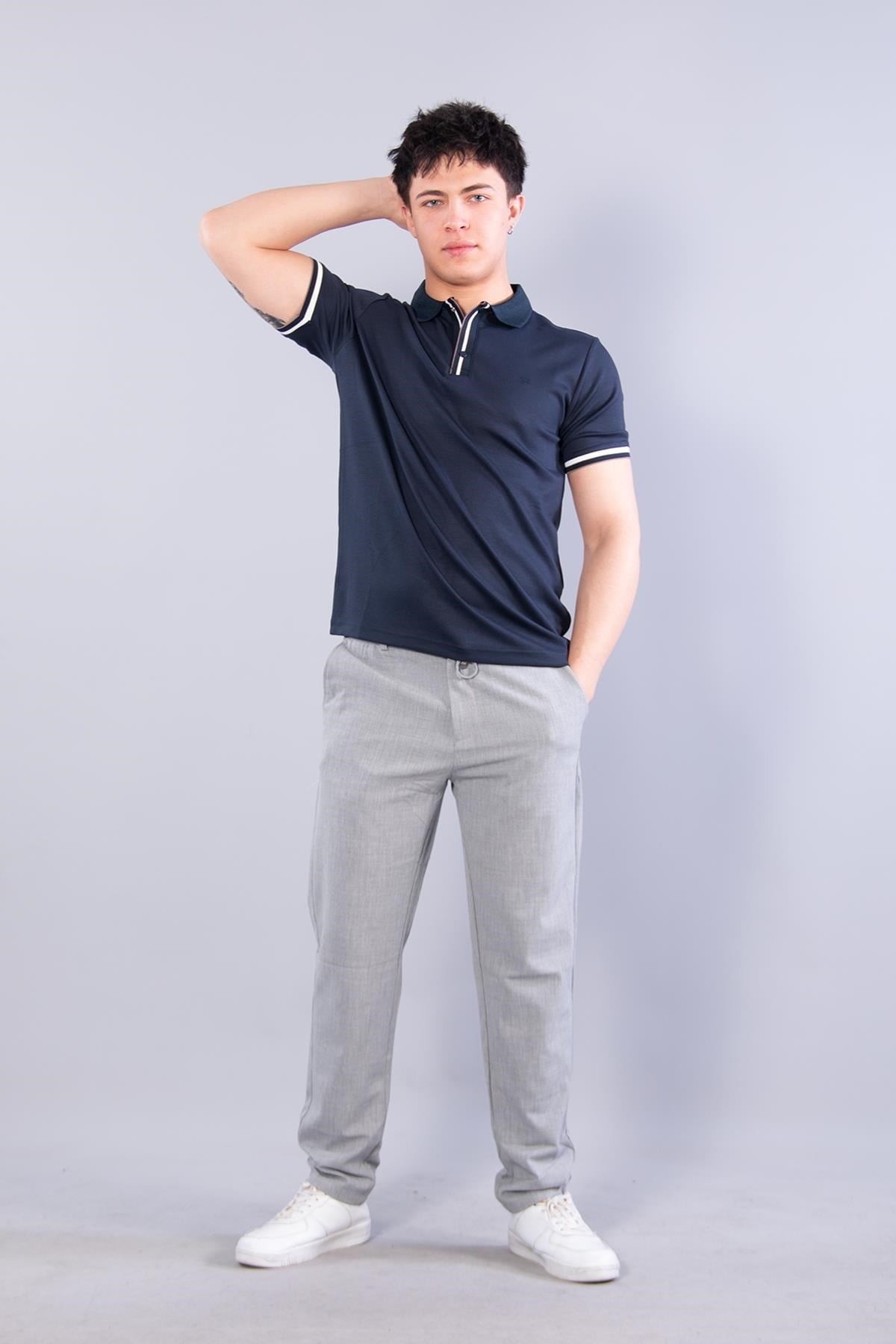 T-shirtmckanzie4667 Yakalı Modal T-shirtkadınerkek