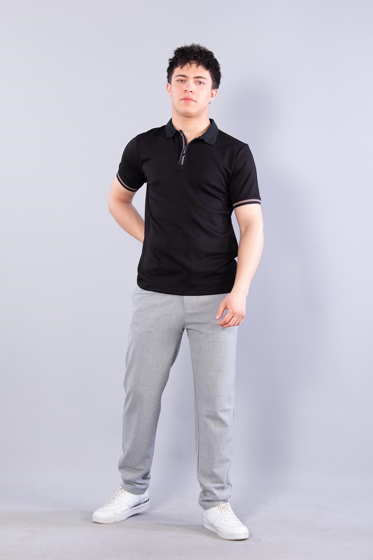 T-shirtmckanzie4667 Yakalı Modal T-shirtkadınerkek