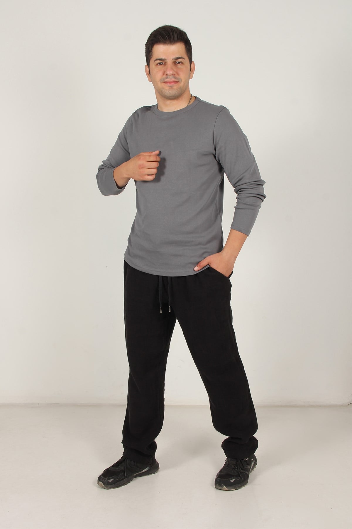 Sweatmckanzie5074-1 Full Need Ribana O Yaka Sweatkadınerkek