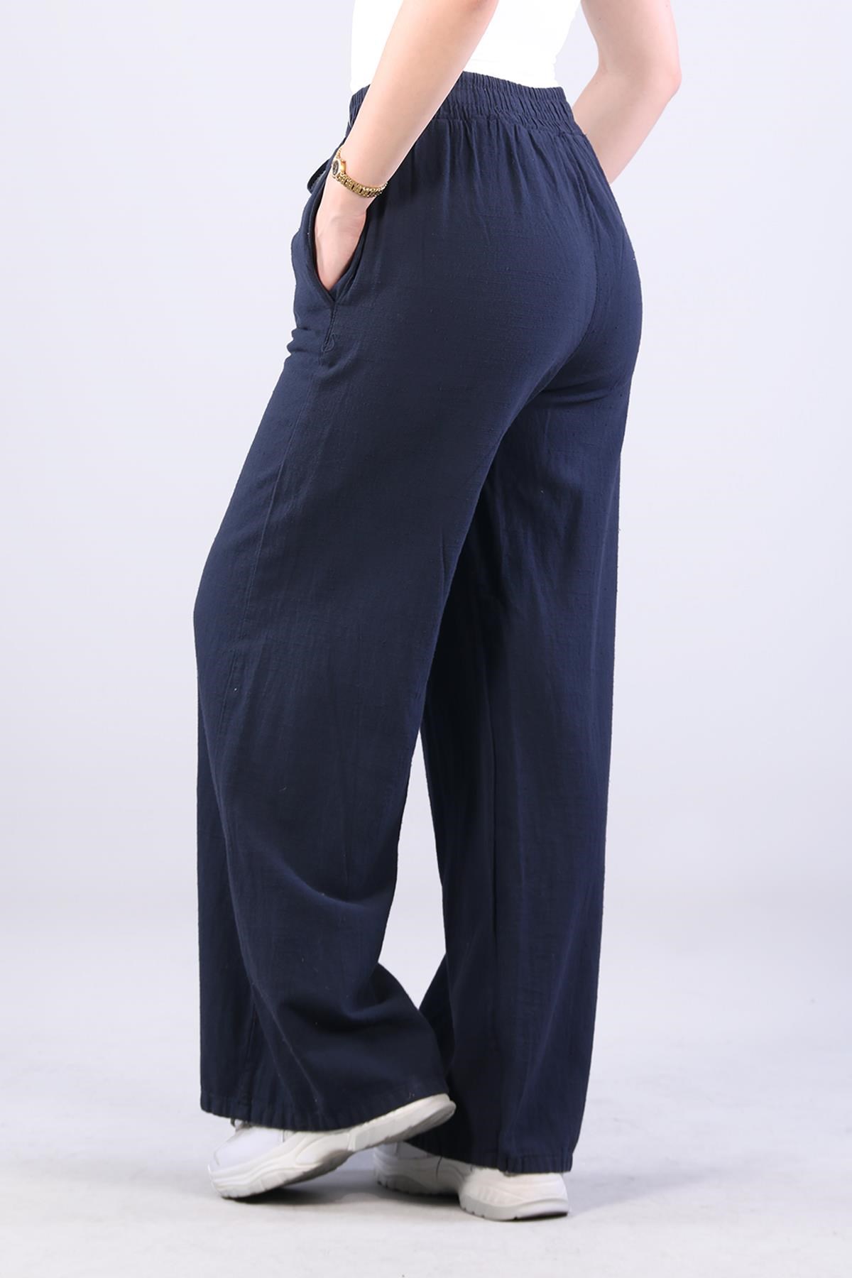 Pantolonmckanzie5219 (6230) Beli Süs İpli Pol Paça Pantolonkadınerkek