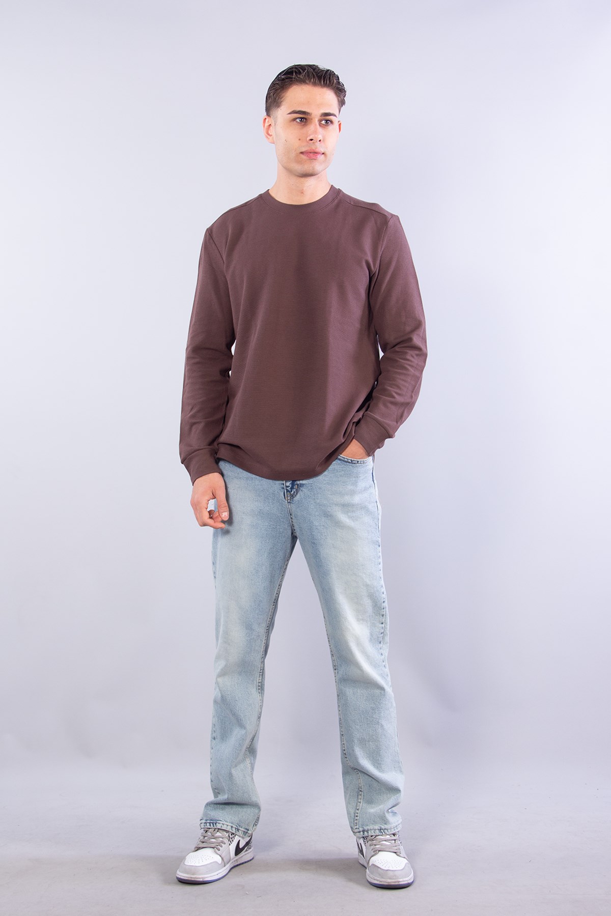 Sweatmckanzie5851 (5073-2) O Yaka Sweatkadınerkek