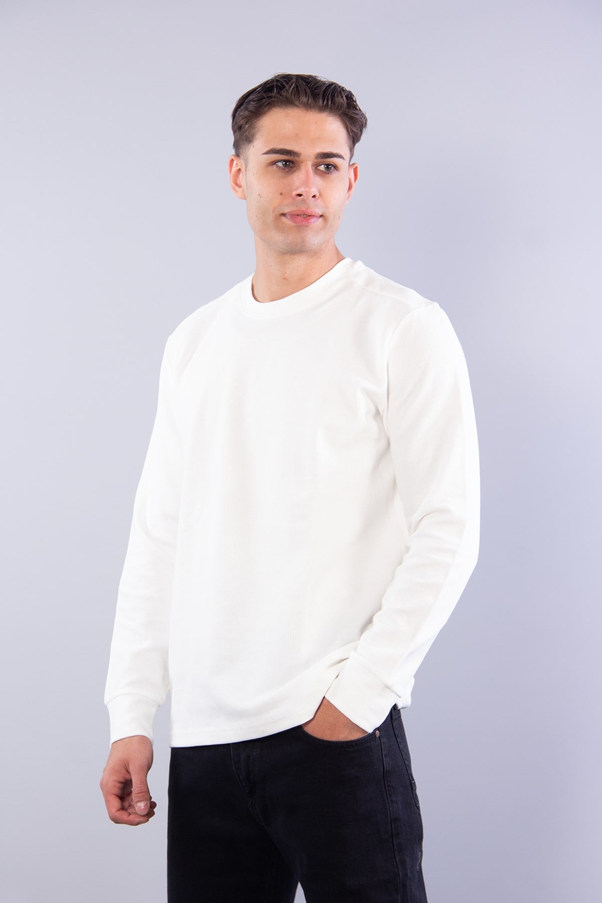 Sweatmckanzie5851 (5073-2) O Yaka Sweatkadınerkek