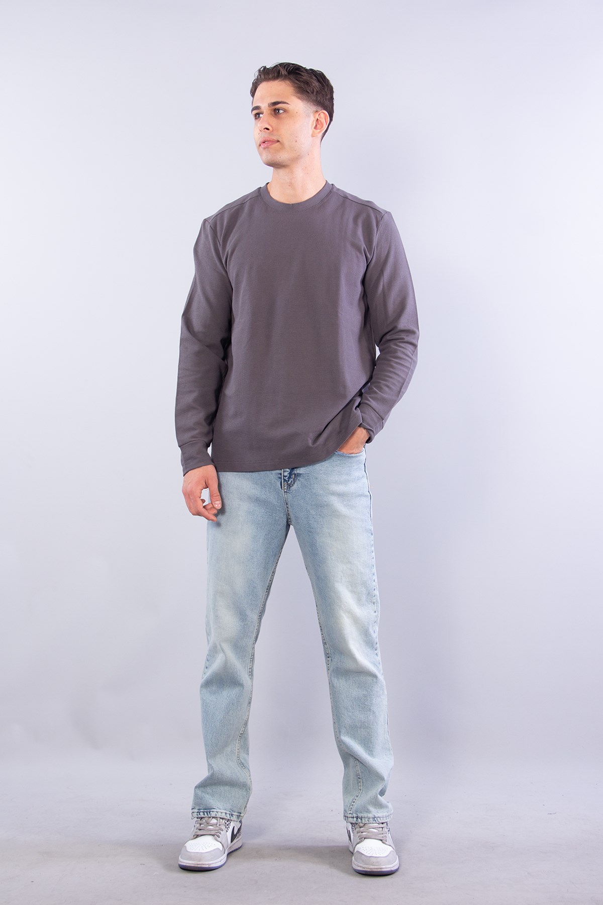 Sweatmckanzie5851 (5073-2) O Yaka Sweatkadınerkek