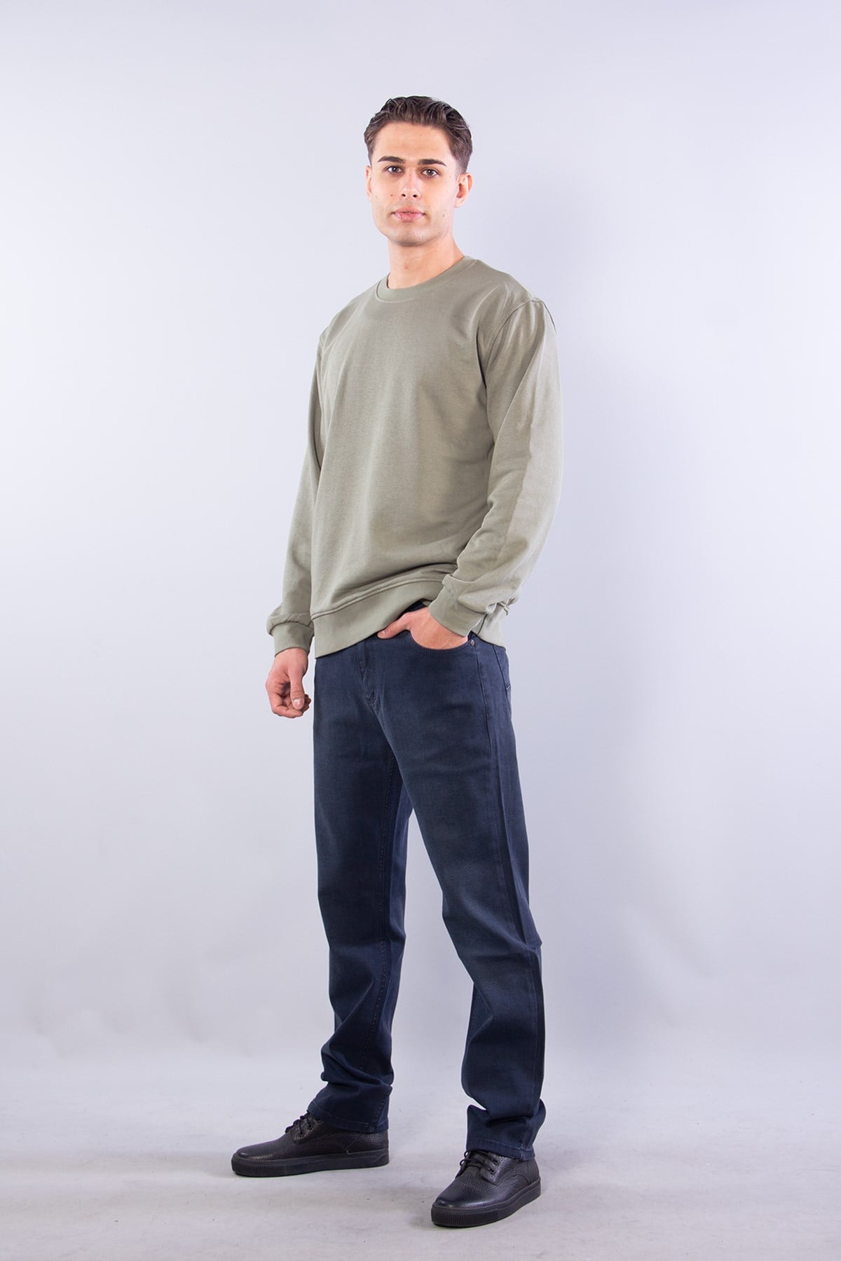 Sweatmckanzie5879 Üç İplik Şardonsuz Sweatkadınerkek