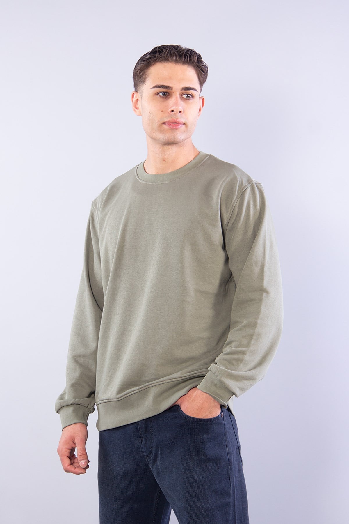 Sweatmckanzie5879 Üç İplik Şardonsuz Sweatkadınerkek