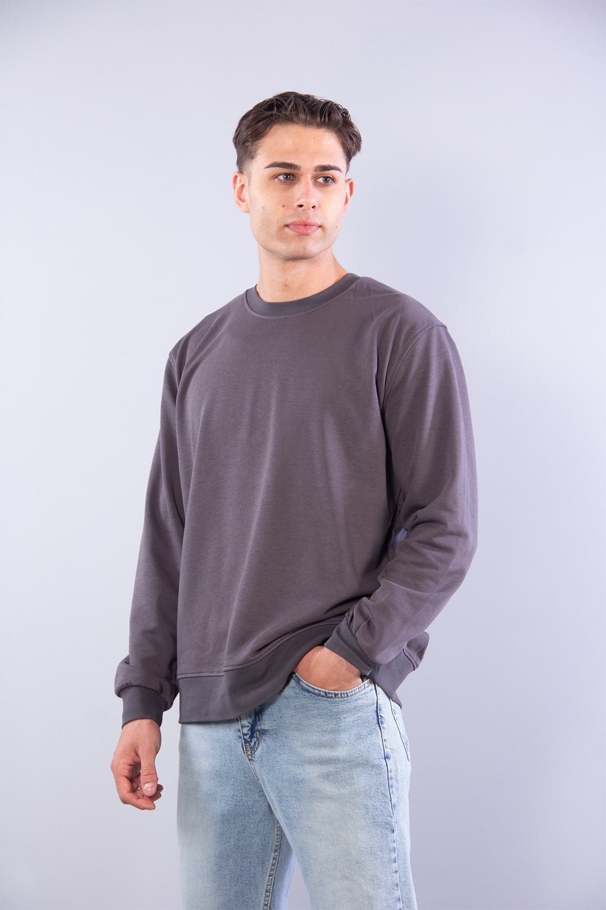 Sweatmckanzie5879 Üç İplik Şardonsuz Sweatkadınerkek