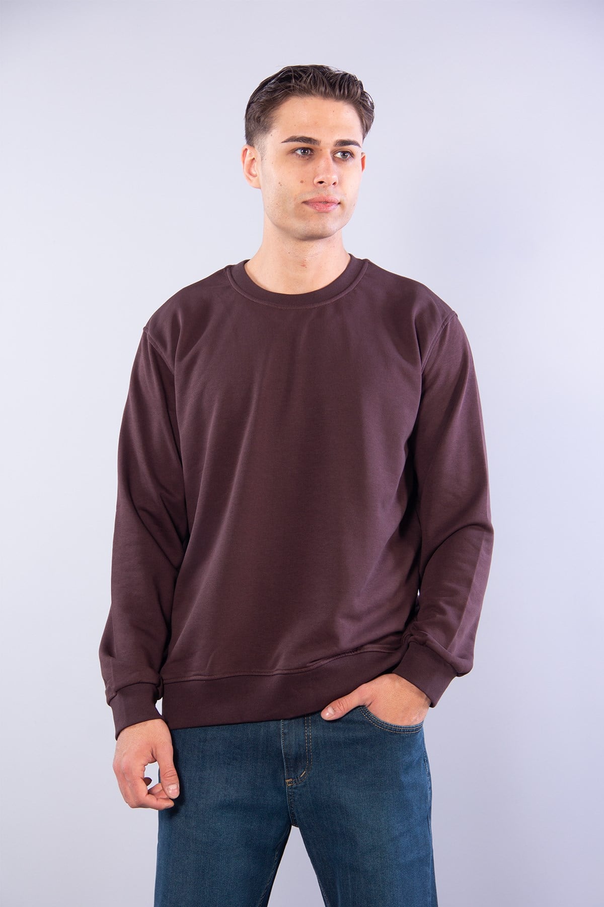 Sweatmckanzie5879 Üç İplik Şardonsuz Sweatkadınerkek
