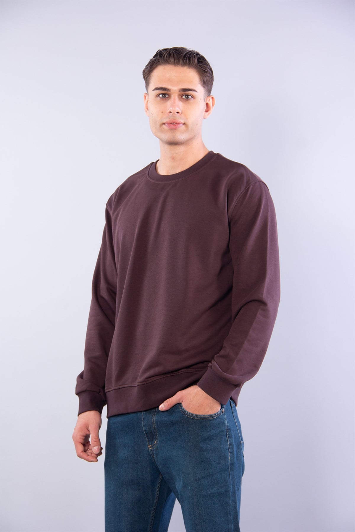 Sweatmckanzie5879 Üç İplik Şardonsuz Sweatkadınerkek