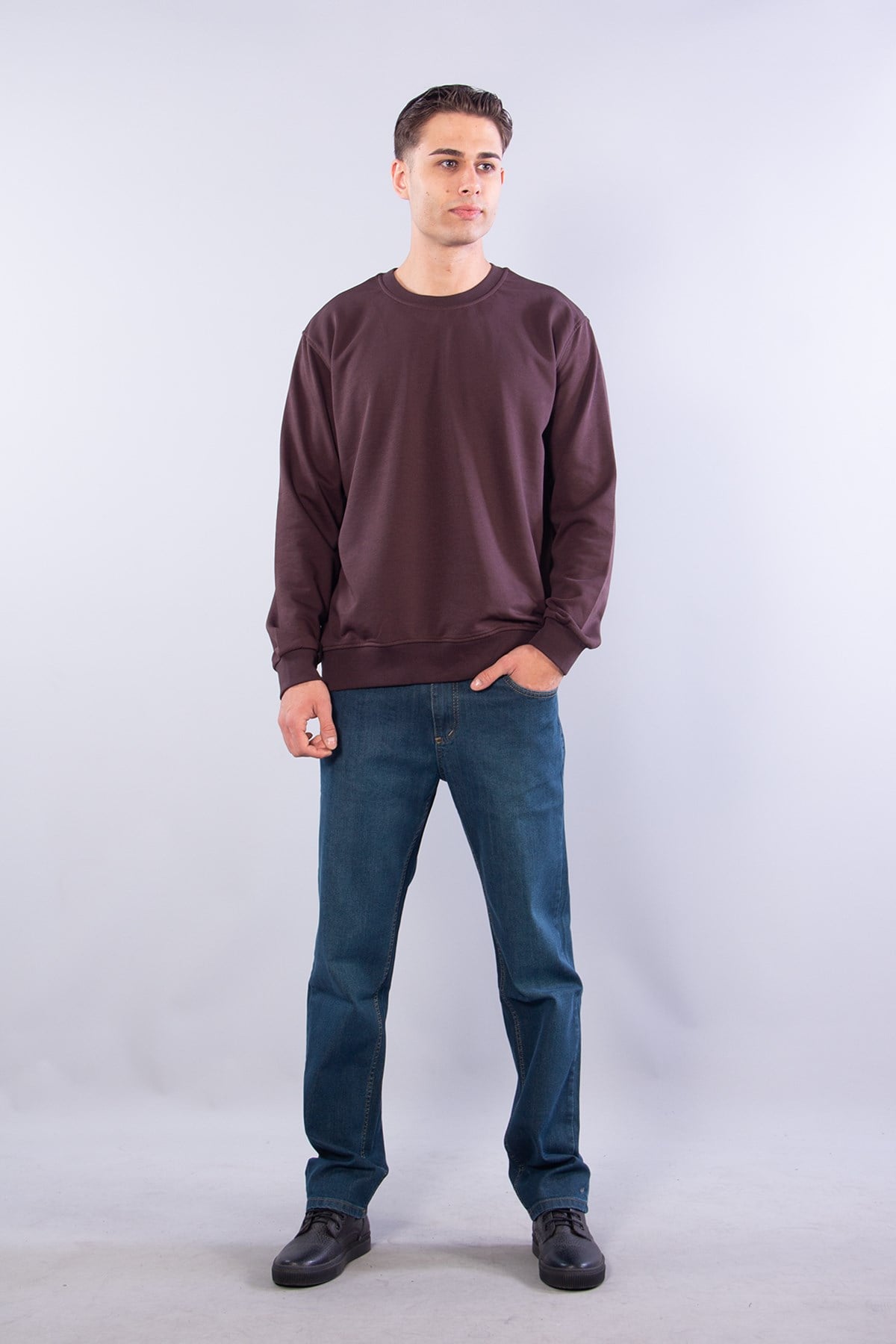 Sweatmckanzie5879 Üç İplik Şardonsuz Sweatkadınerkek