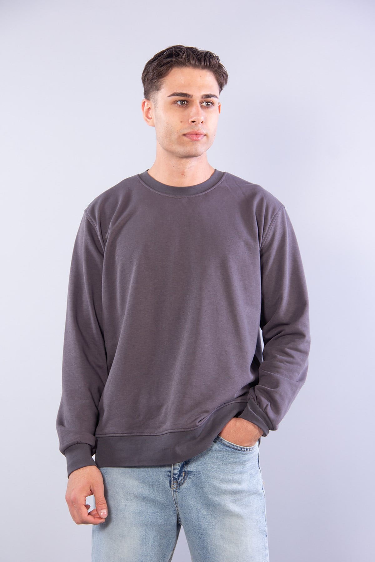 Sweatmckanzie5879 Üç İplik Şardonsuz Sweatkadınerkek