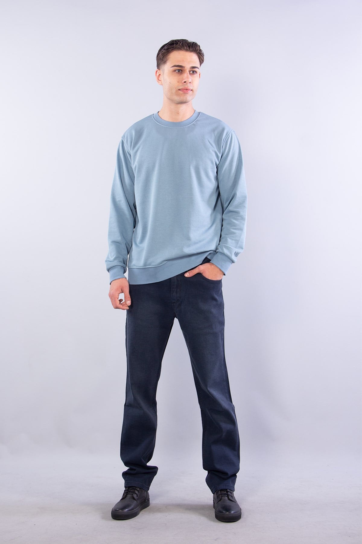 Sweatmckanzie5879 Üç İplik Şardonsuz Sweatkadınerkek