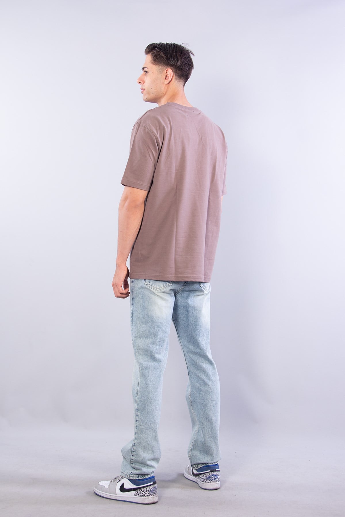 T-shirtmckanzie5930 Fırçalı İki İplik O Yaka T-shirtkadınerkek
