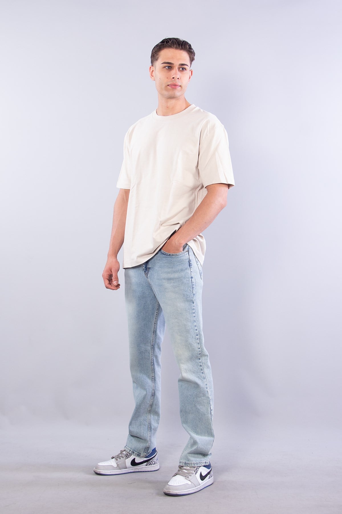 T-shirtmckanzie5930 Fırçalı İki İplik O Yaka T-shirtkadınerkek
