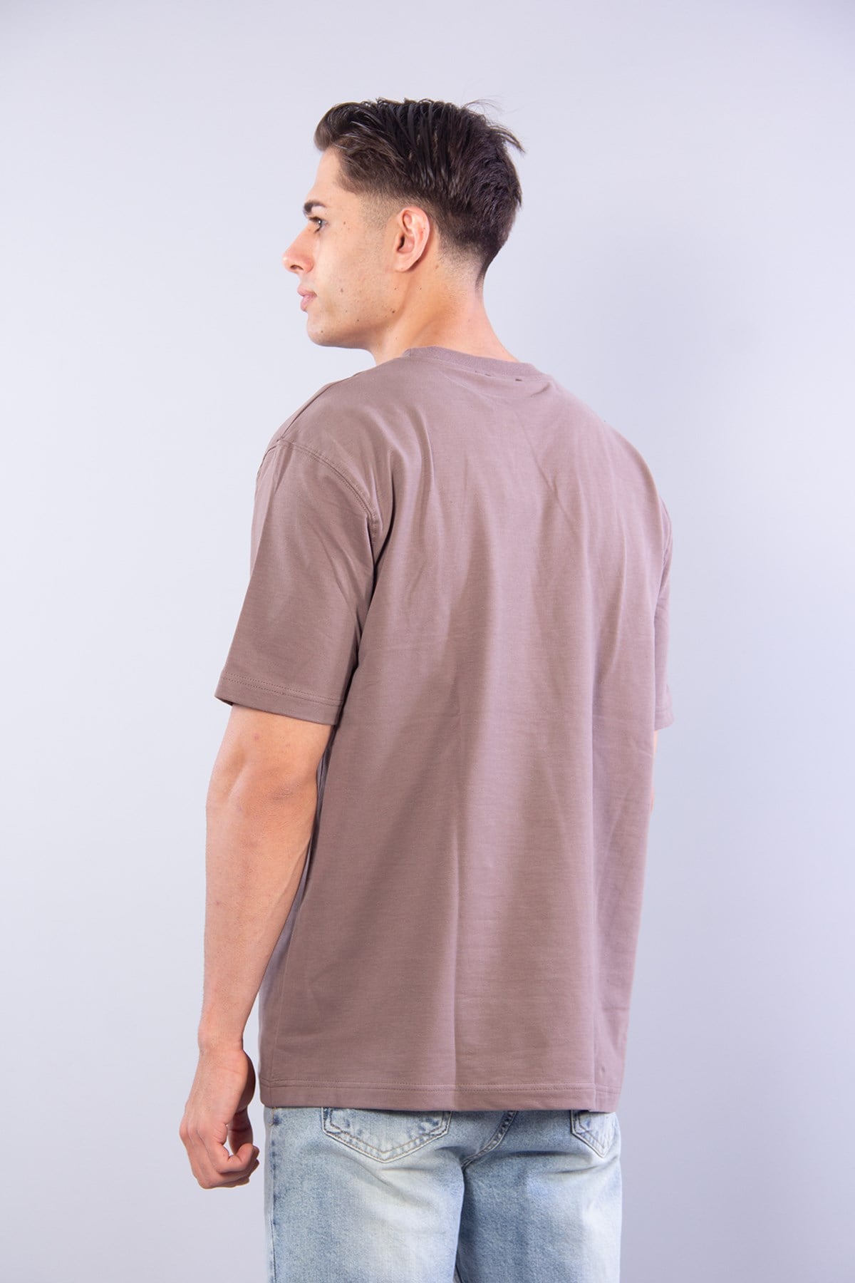 T-shirtmckanzie5930 Fırçalı İki İplik O Yaka T-shirtkadınerkek