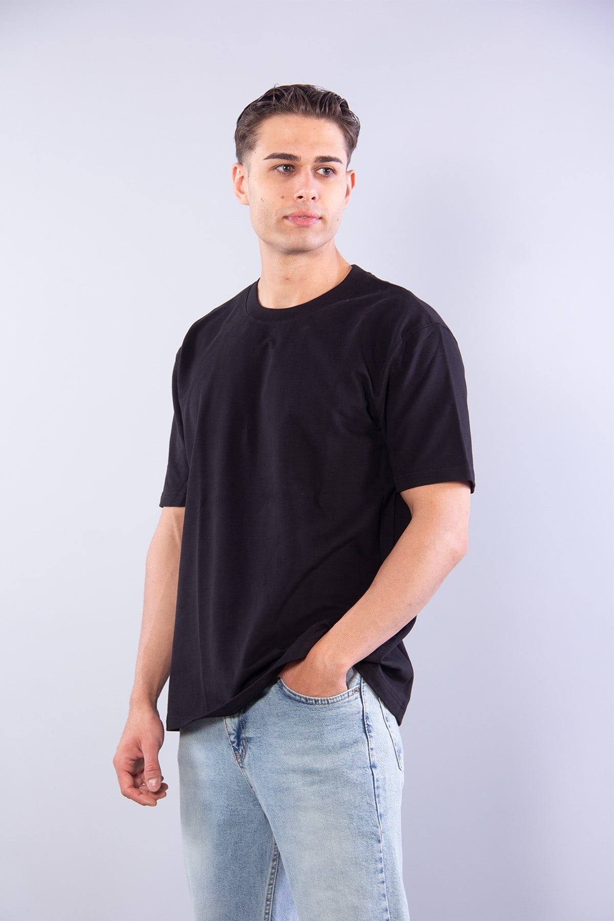 T-shirtmckanzie5930 Fırçalı İki İplik O Yaka T-shirtkadınerkek