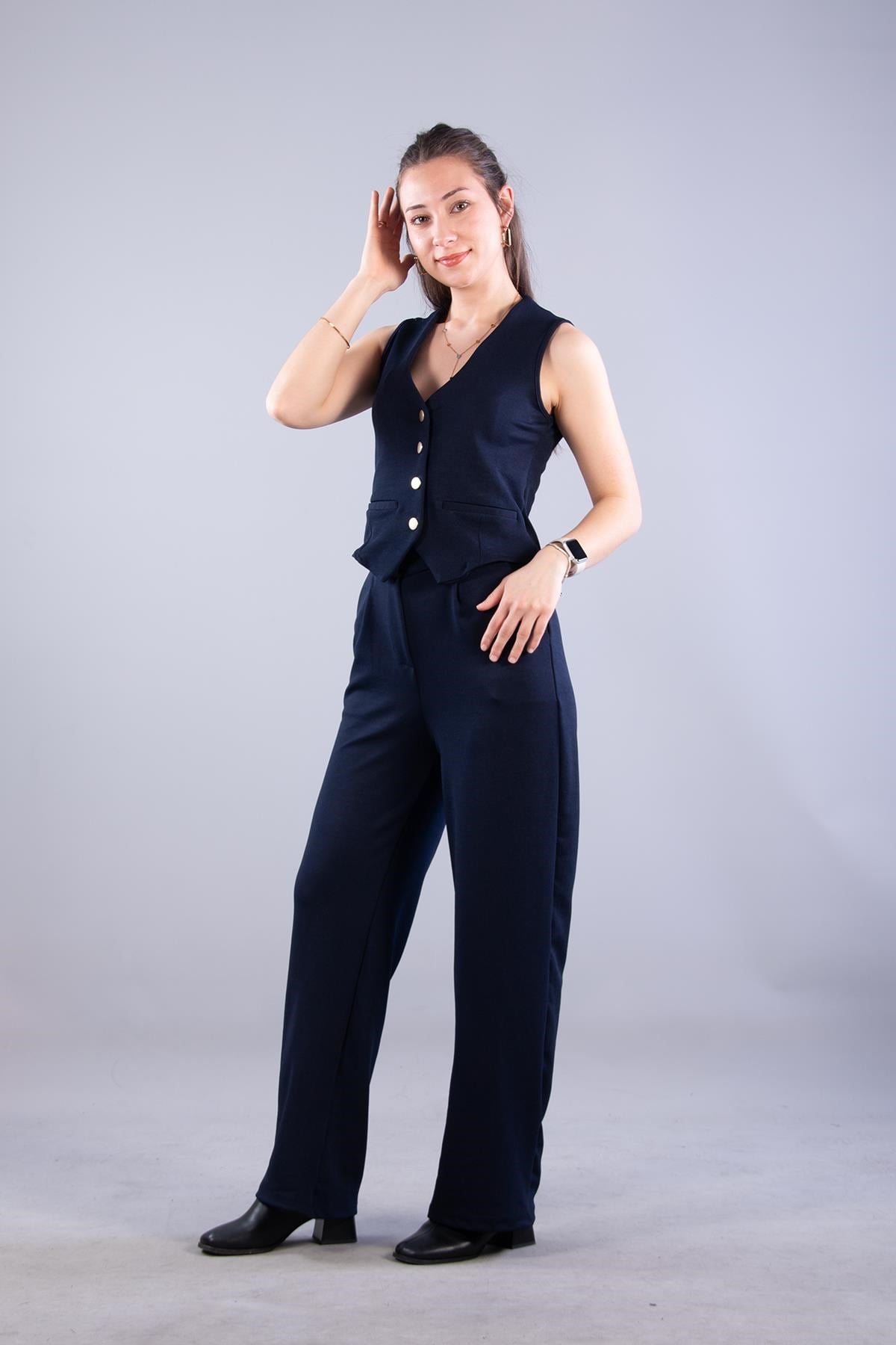 Takımmckanzie6199 (N-1588) Yelek Pantolon Takımkadınerkek