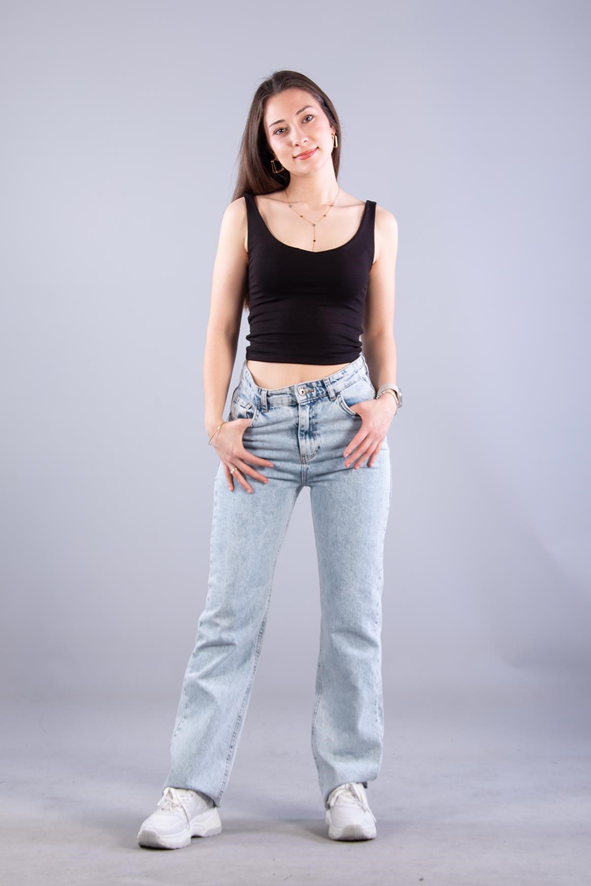 Bodymckanzie6621 (N-2262) Kalın Askılı Bodykadınerkek