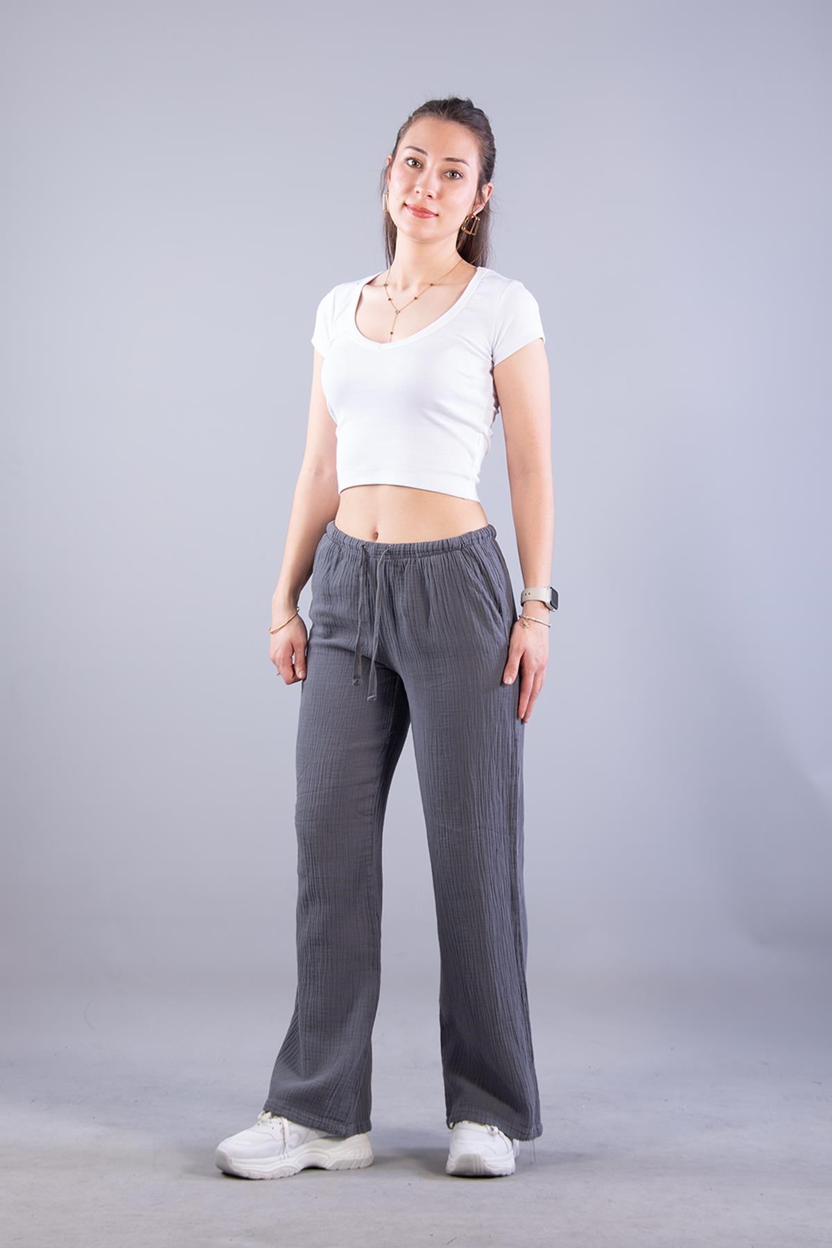 Bodymckanzie6696 (N-2370) V Yaka Crop Kaşkorse Bodykadınerkek