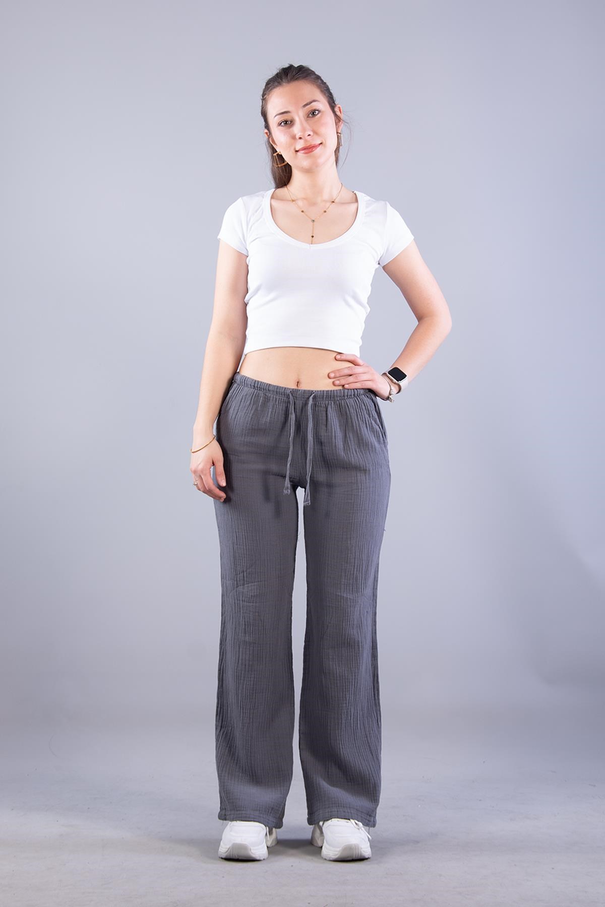 Bodymckanzie6696 (N-2370) V Yaka Crop Kaşkorse Bodykadınerkek
