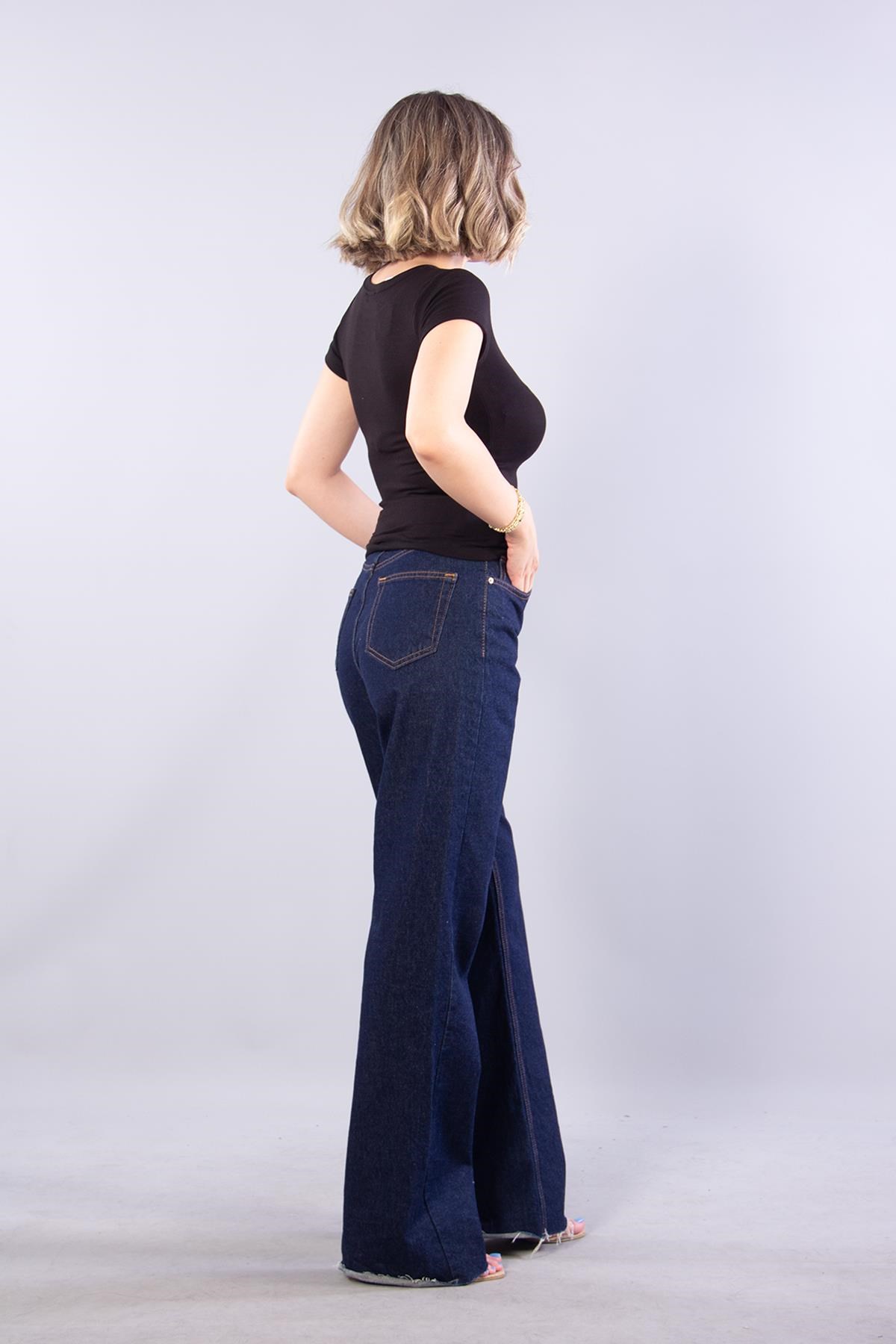 Bodymckanzie6703 (N-2046) Kısa Kollu Bisiklet Yaka Bodykadınerkek