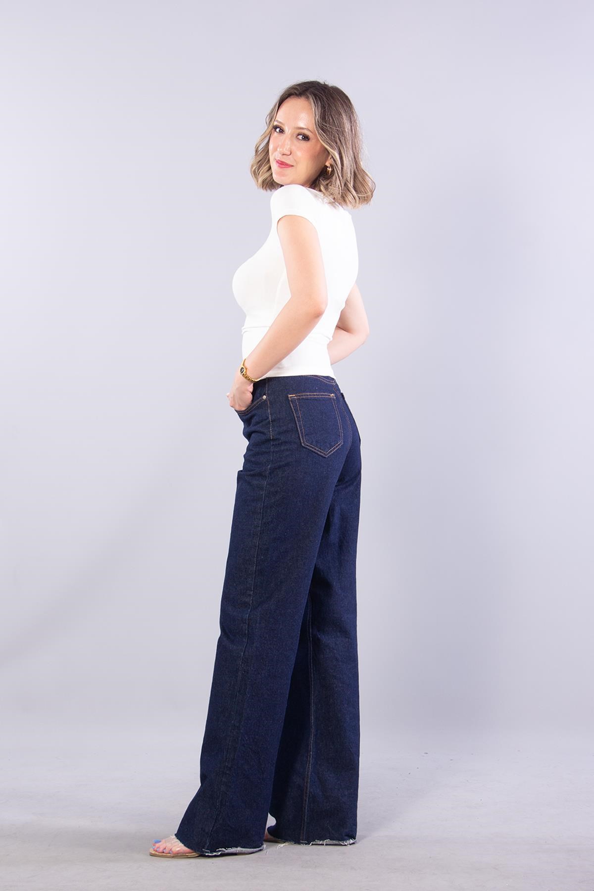 Bodymckanzie6703 (N-2046) Kısa Kollu Bisiklet Yaka Bodykadınerkek