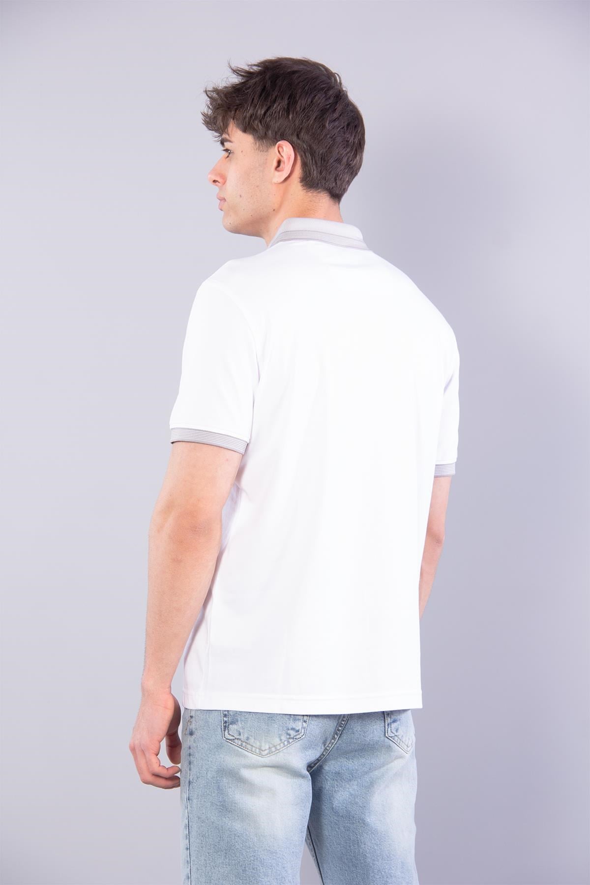T-shirtmckanzie7085 Kagi Fermuarlı Bantlı A. Yaka T-shirtkadınerkek
